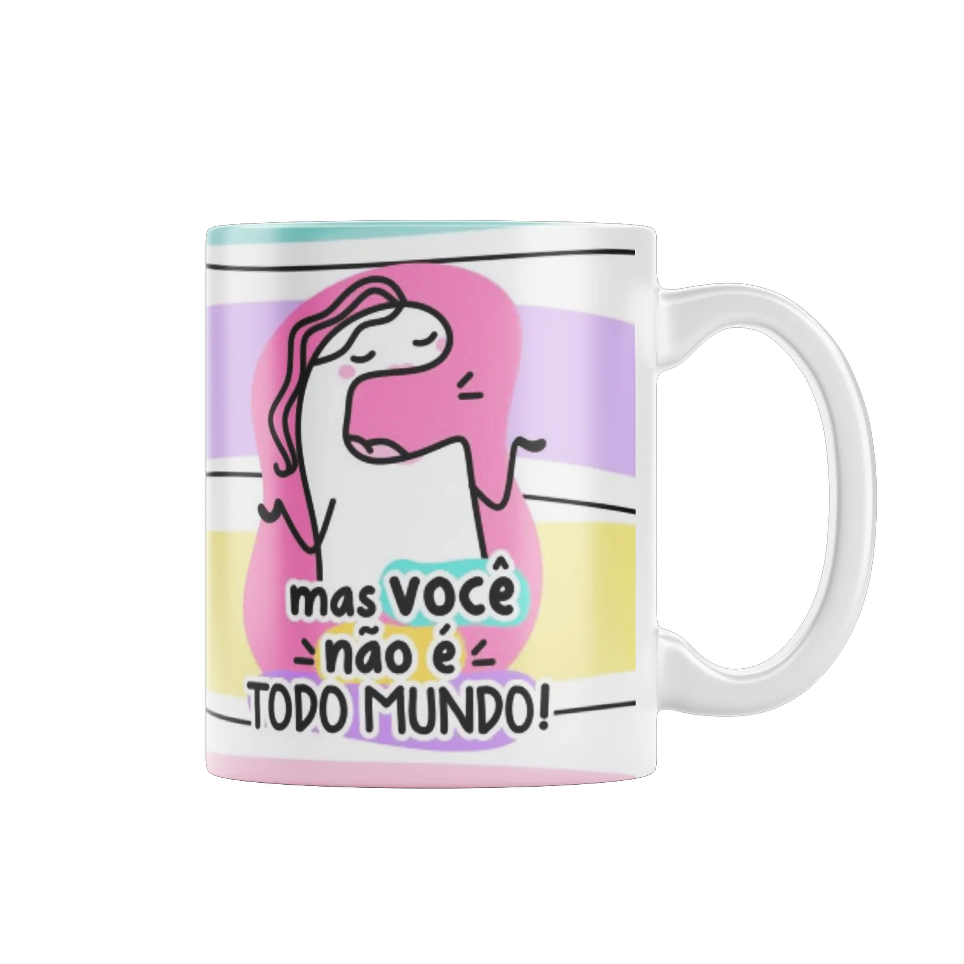 Caneca Porcelana Feliz Dia das Mães 325ml - Imagem 1