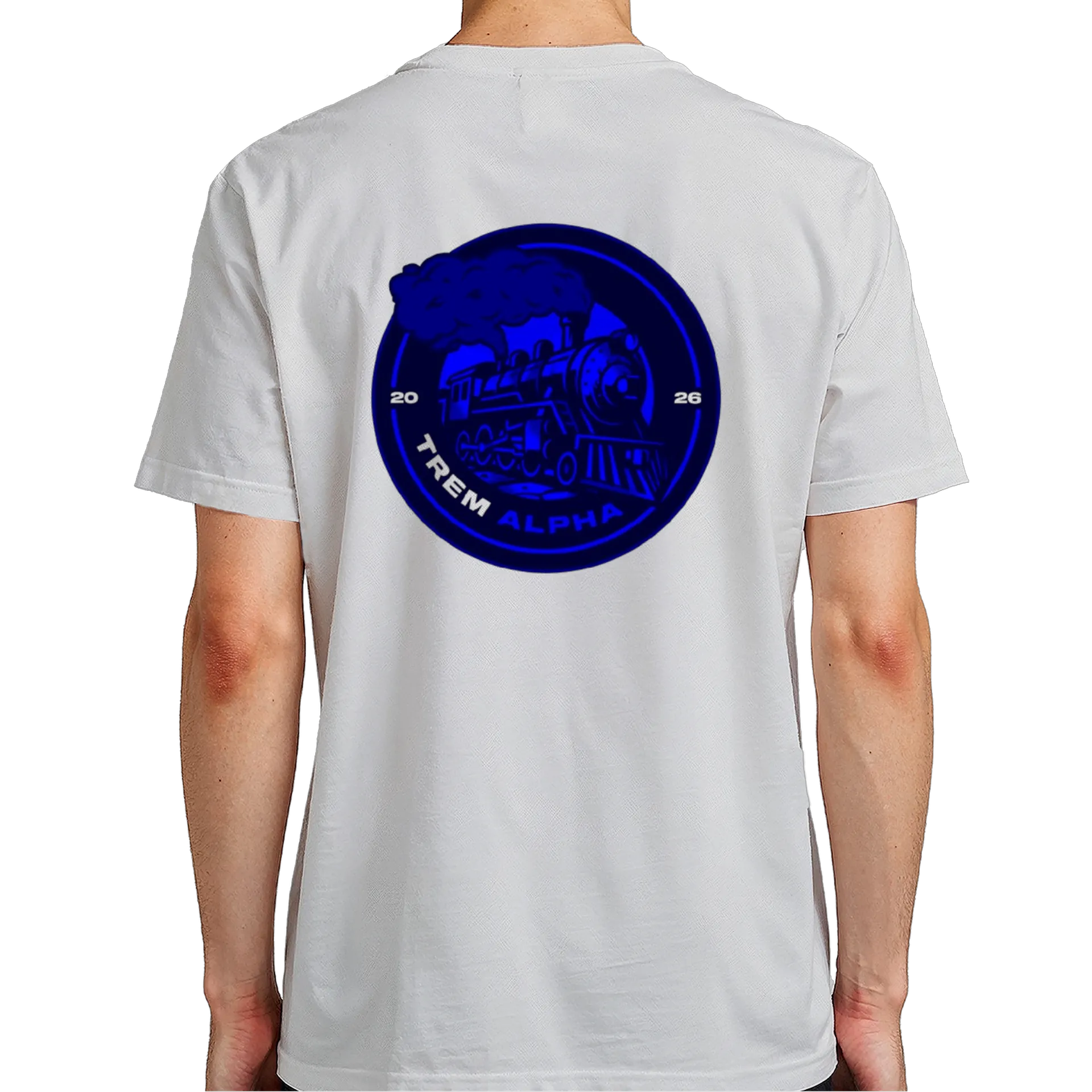 Camiseta Trem Alpha Estampa Vintage 100% Algodão - Imagem 7