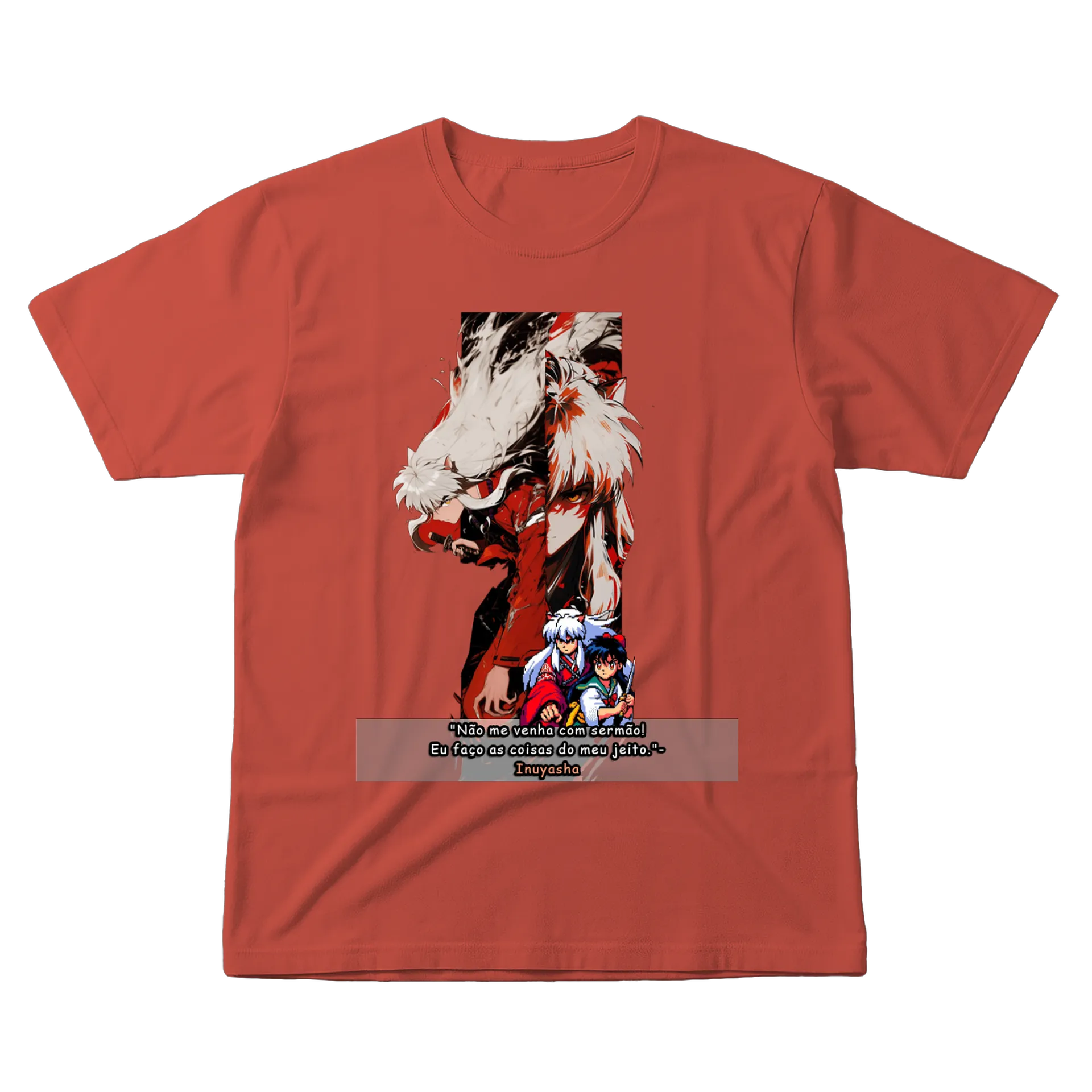 Camiseta (unissex) Inuyasha - Imagem 1