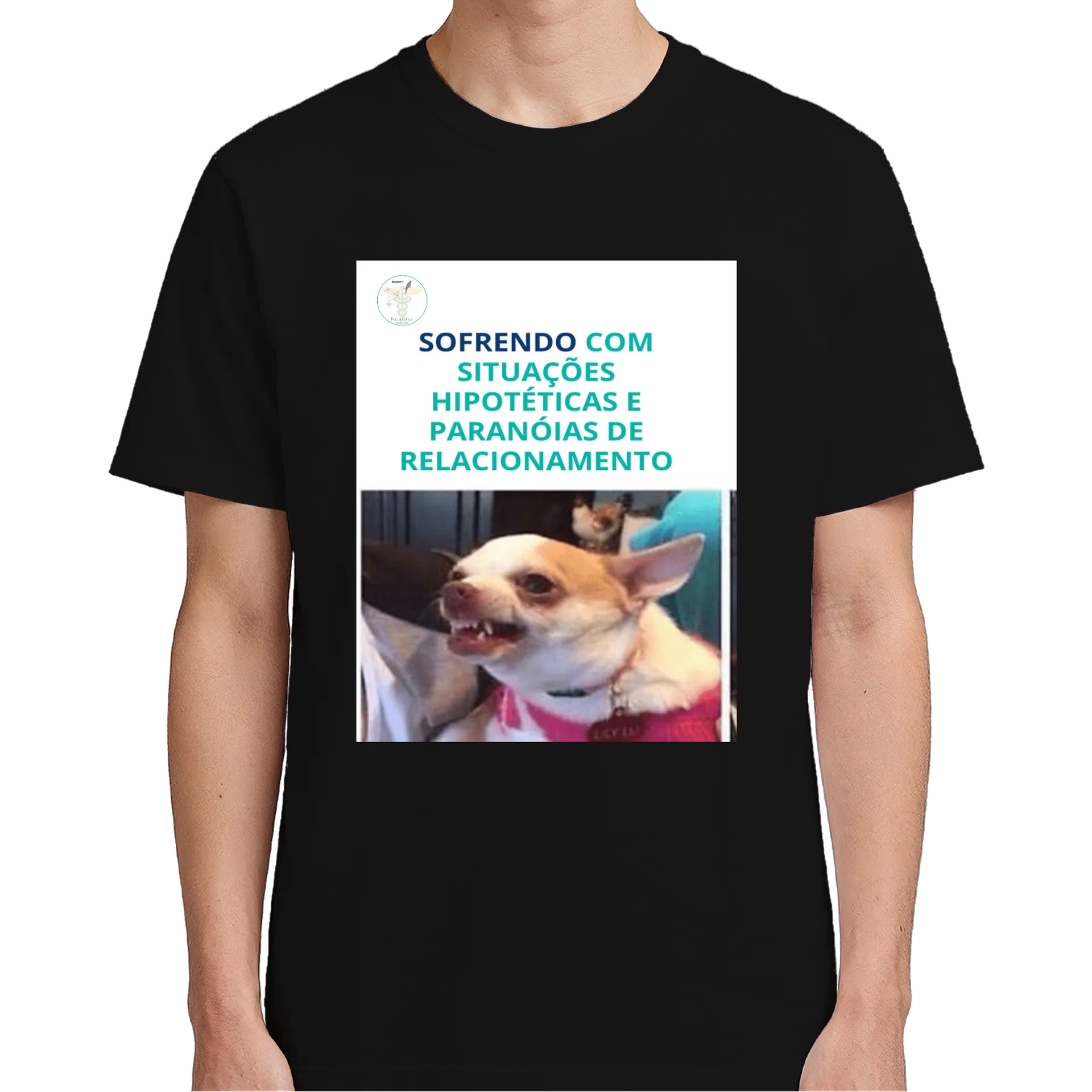 Camiseta Personalizada Frases Terapia 100% Algodão - Imagem 5