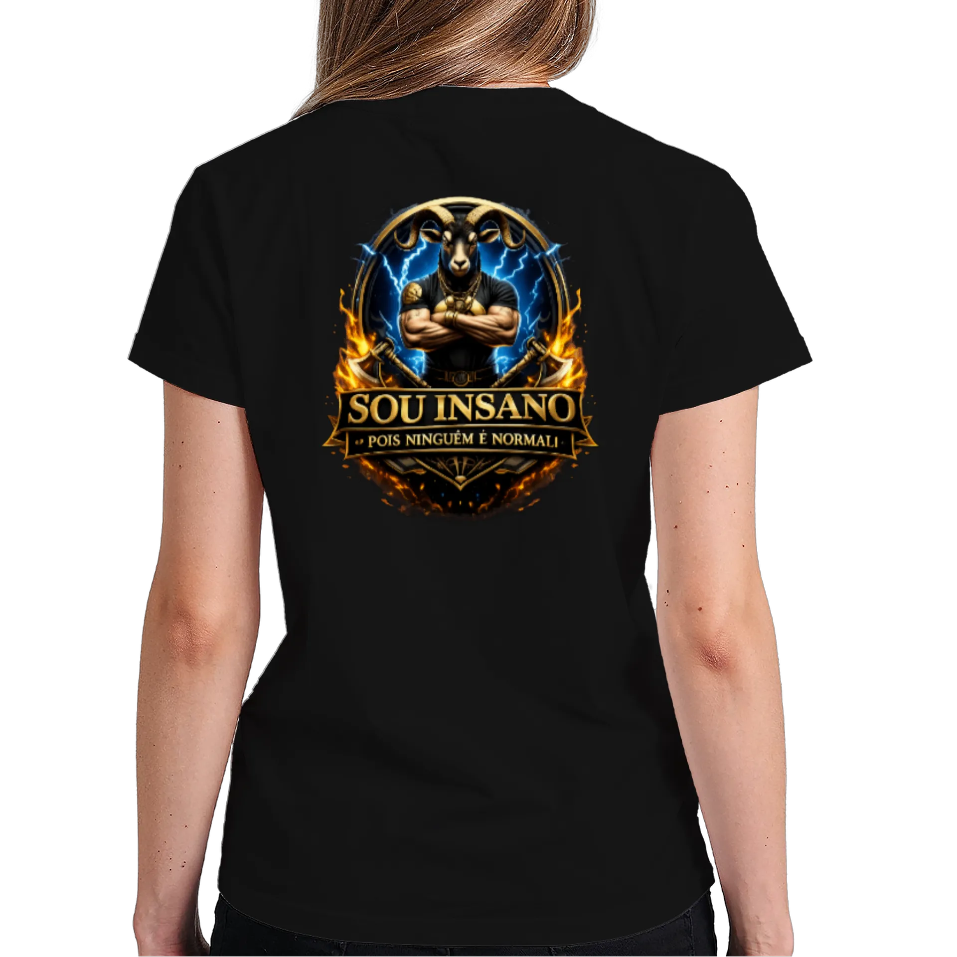 Camiseta Alg. Sou Insano - Imagem 6