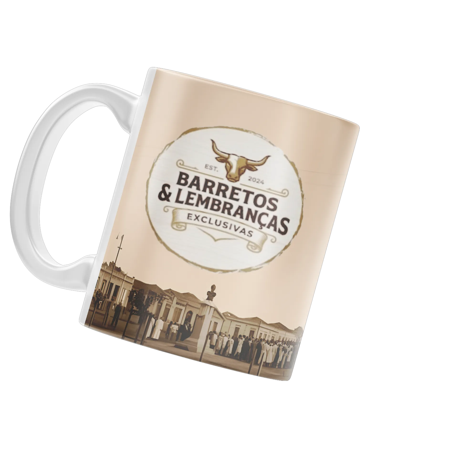 Caneca personalizada - Igreja Matriz Centro de Barretos-SP de Barretos & Lembranças Exclusivas! — imagem 3 de 4