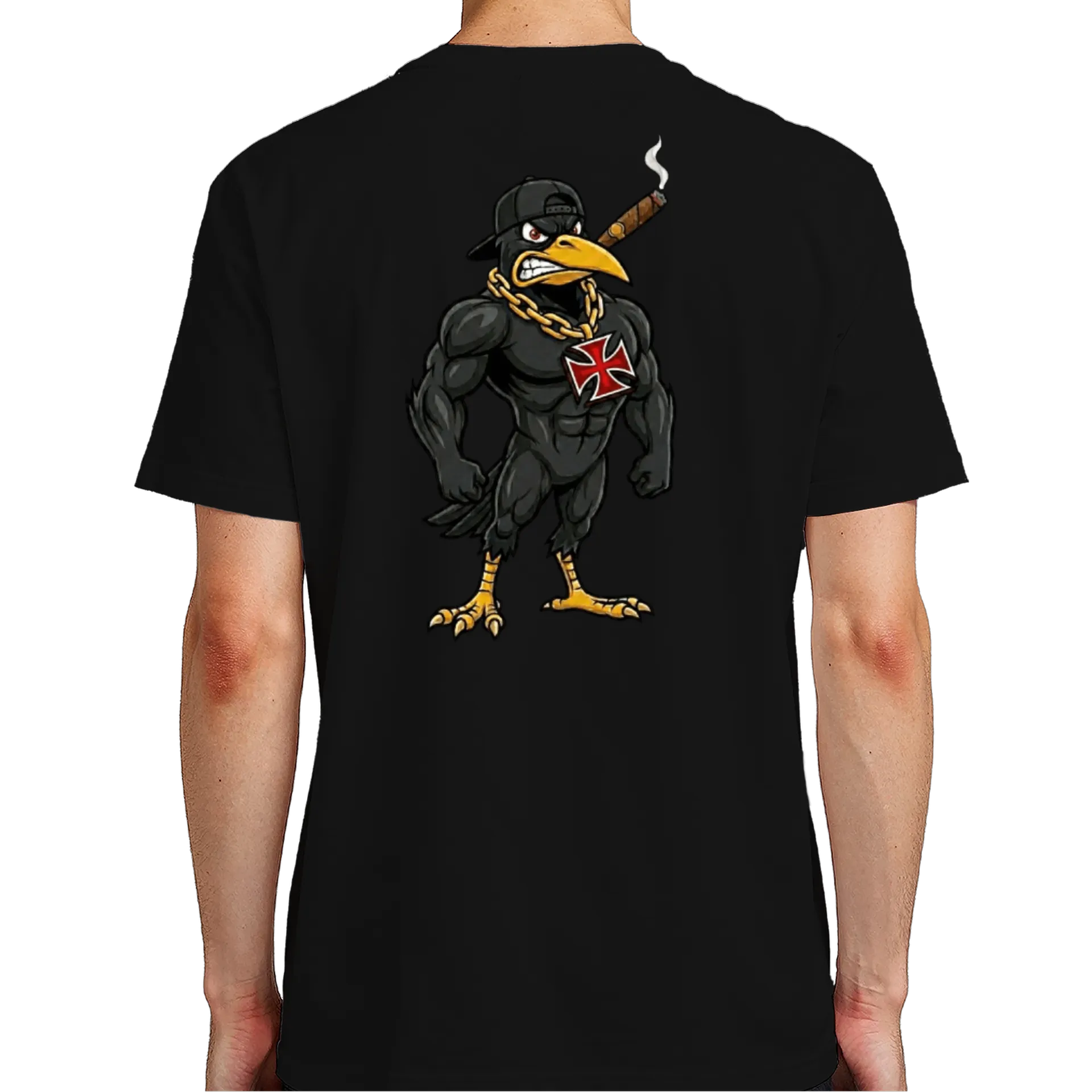 Camiseta Corvo JVasco preta - Imagem 7