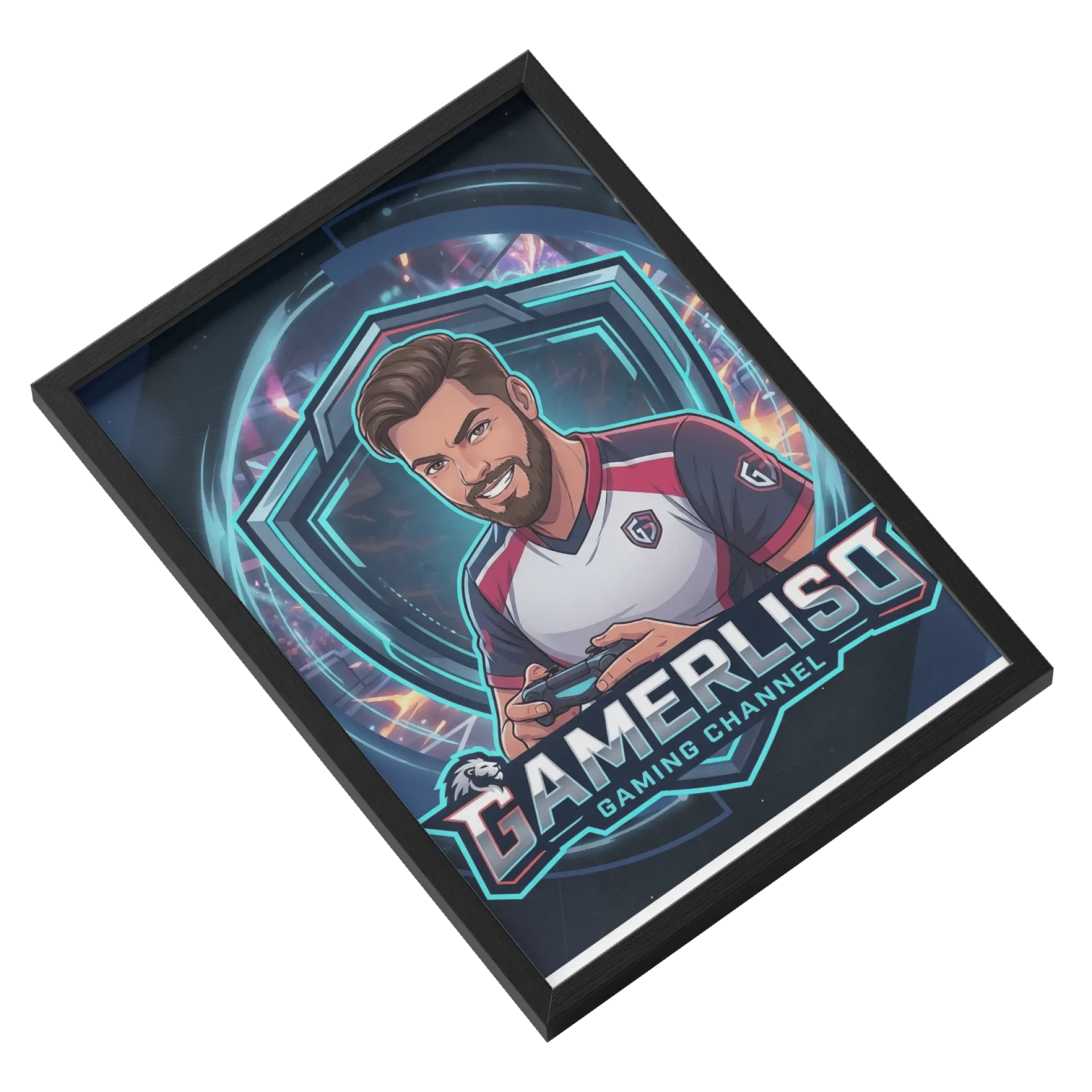 Quadro A3 personalizado de Gamerliso