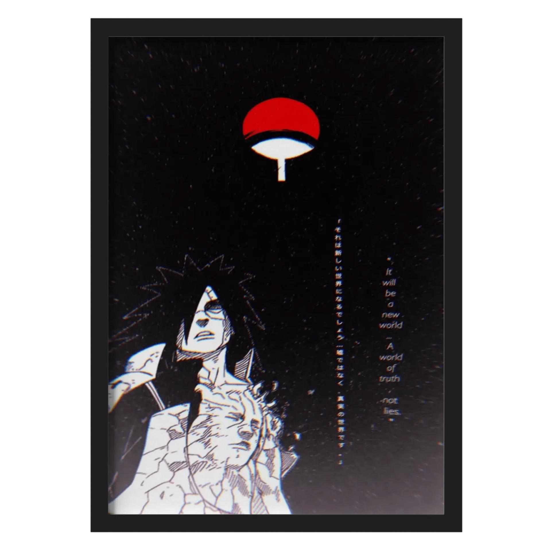 Quadro A3 MADARA UCHIHA - Imagem 1