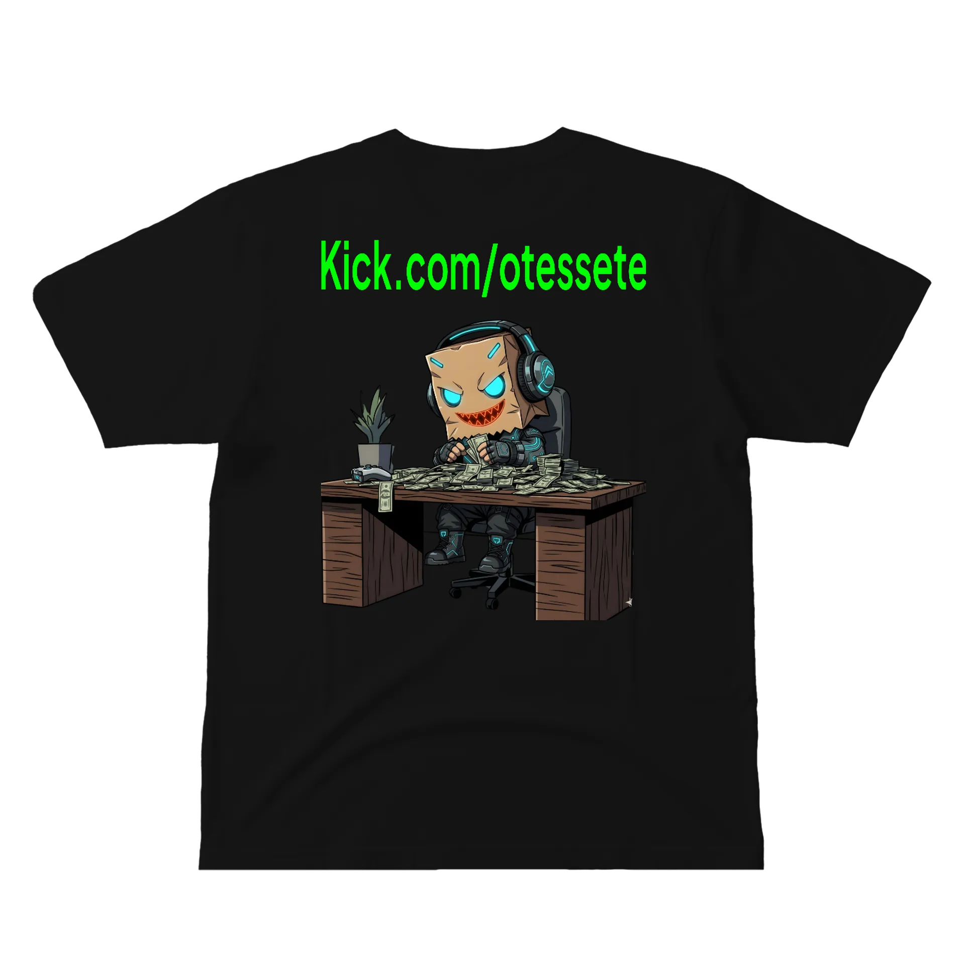 Camiseta personalizada (Otessete e Mascote) de otessete — imagem 2 de 6