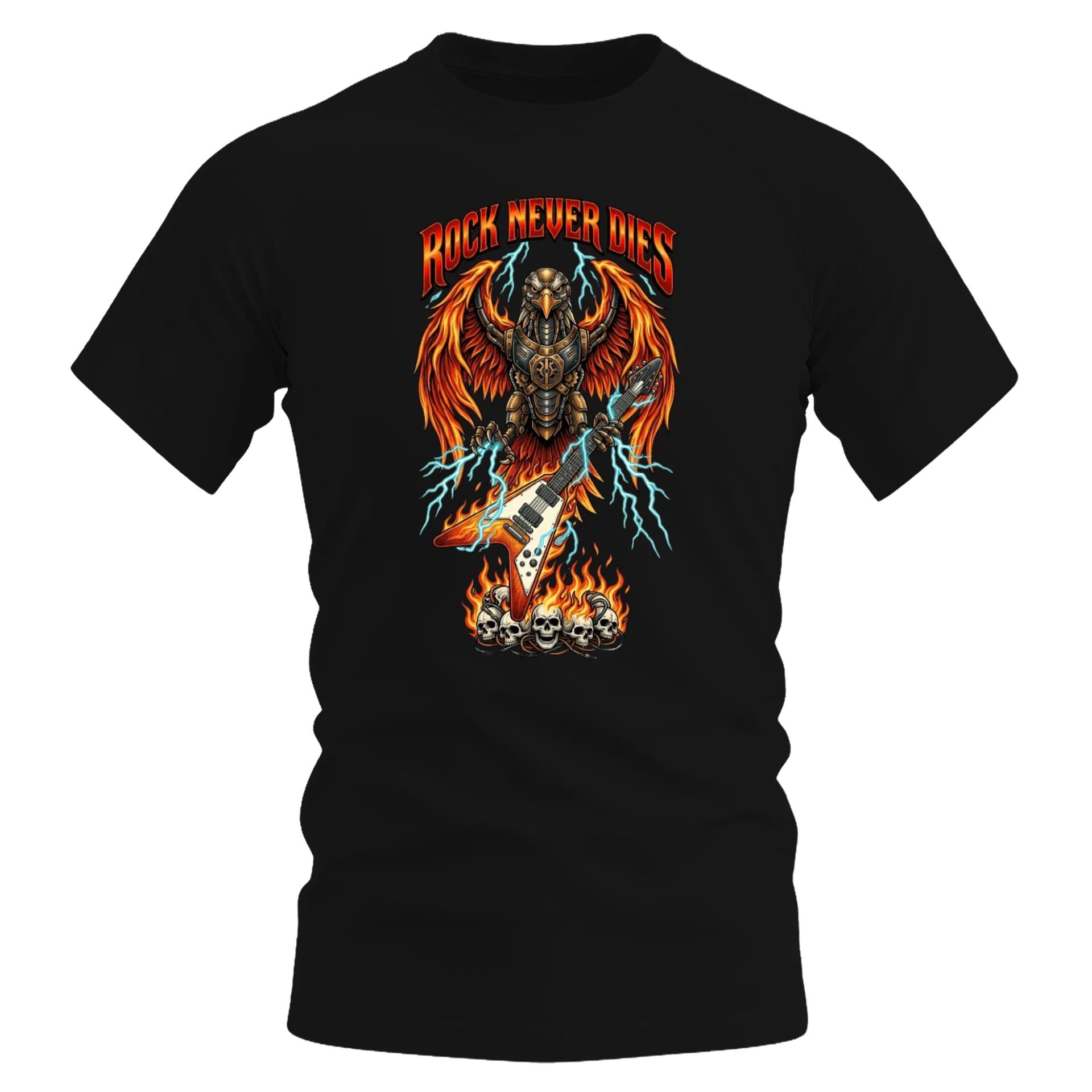 Camiseta ROCK NEVER DIES 5 - Imagem 1