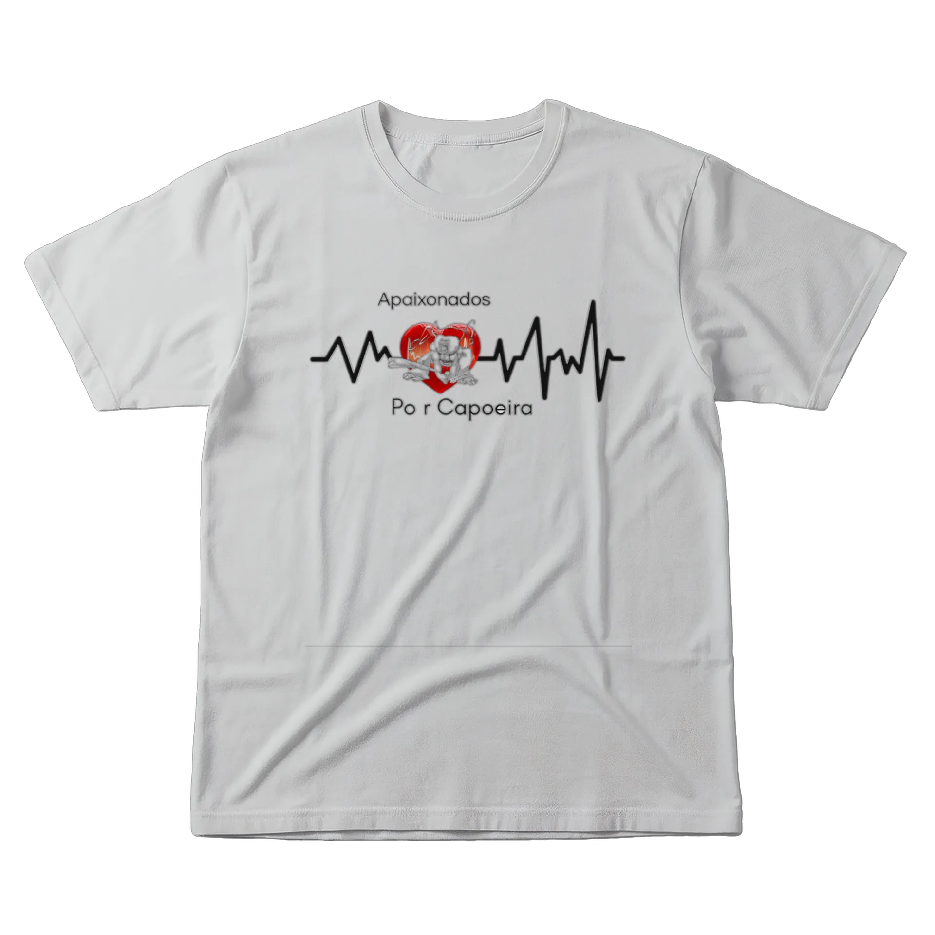 Camiseta Apaixonados por Capoeira 100% Algodão - Imagem 1