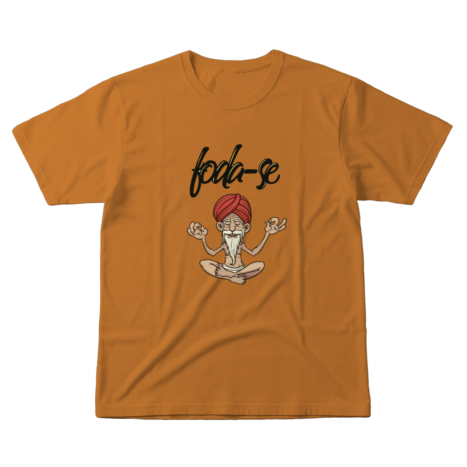 Camiseta Estampa Foda-se 100% Algodão - Imagem 1