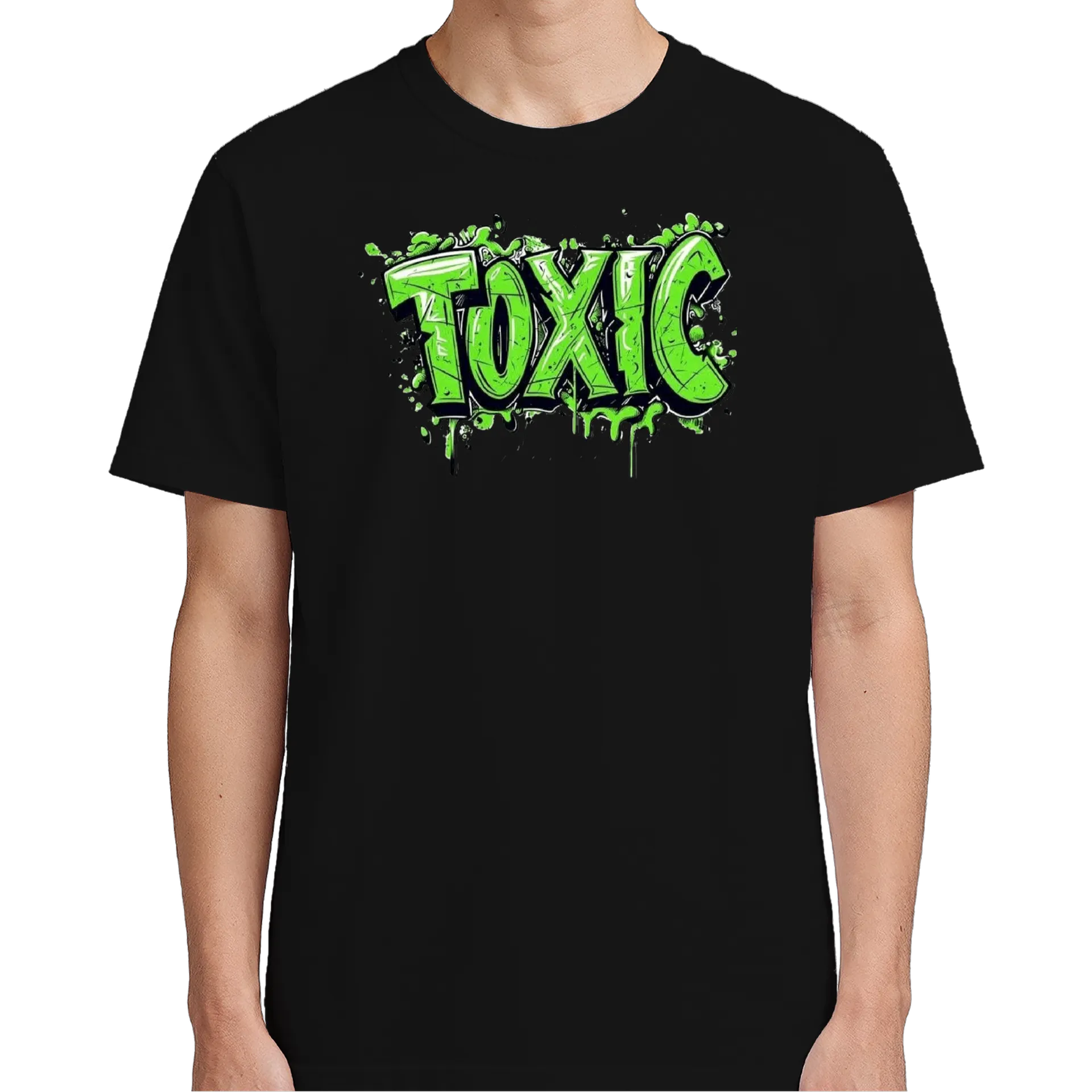 Camiseta Grafite Neon Logo Hack 100% Algodão - Imagem 5