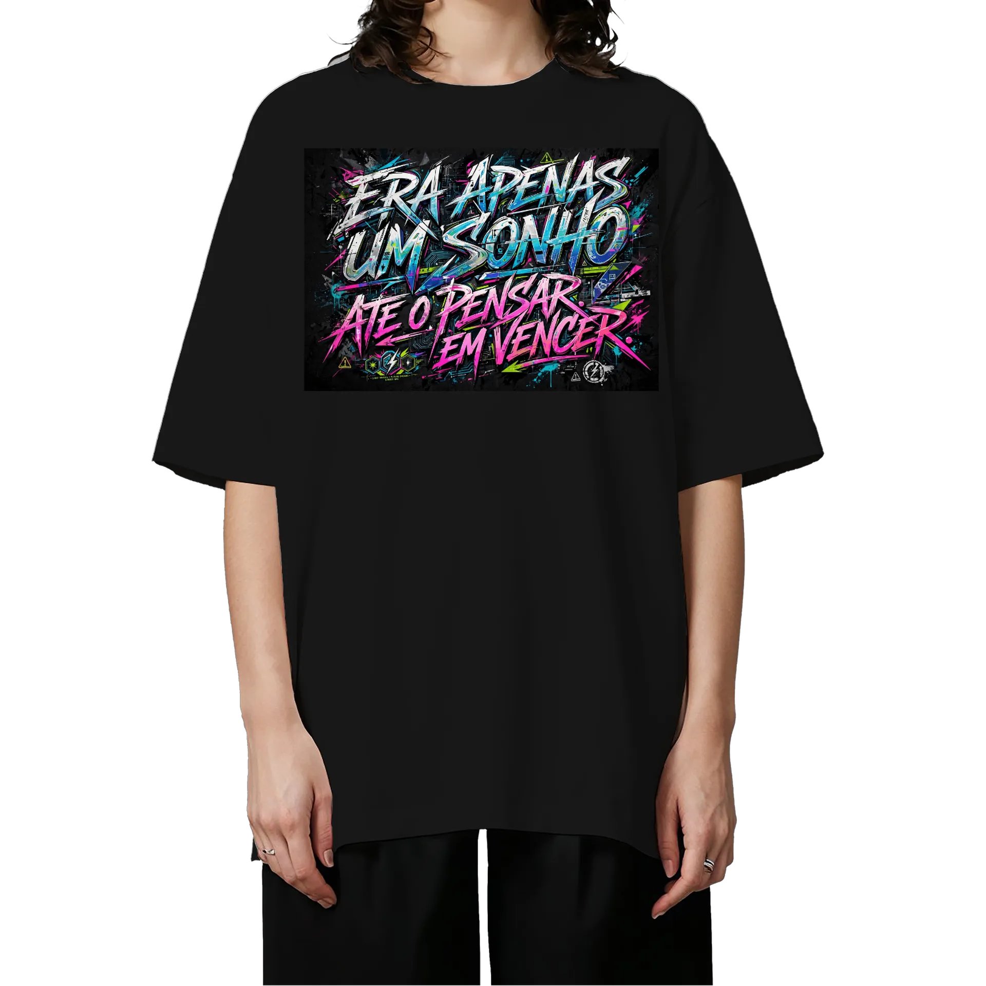Camiseta Oversized Dragão Vermelho 100% Algodão de Stanley Money Team  — imagem 3 de 6