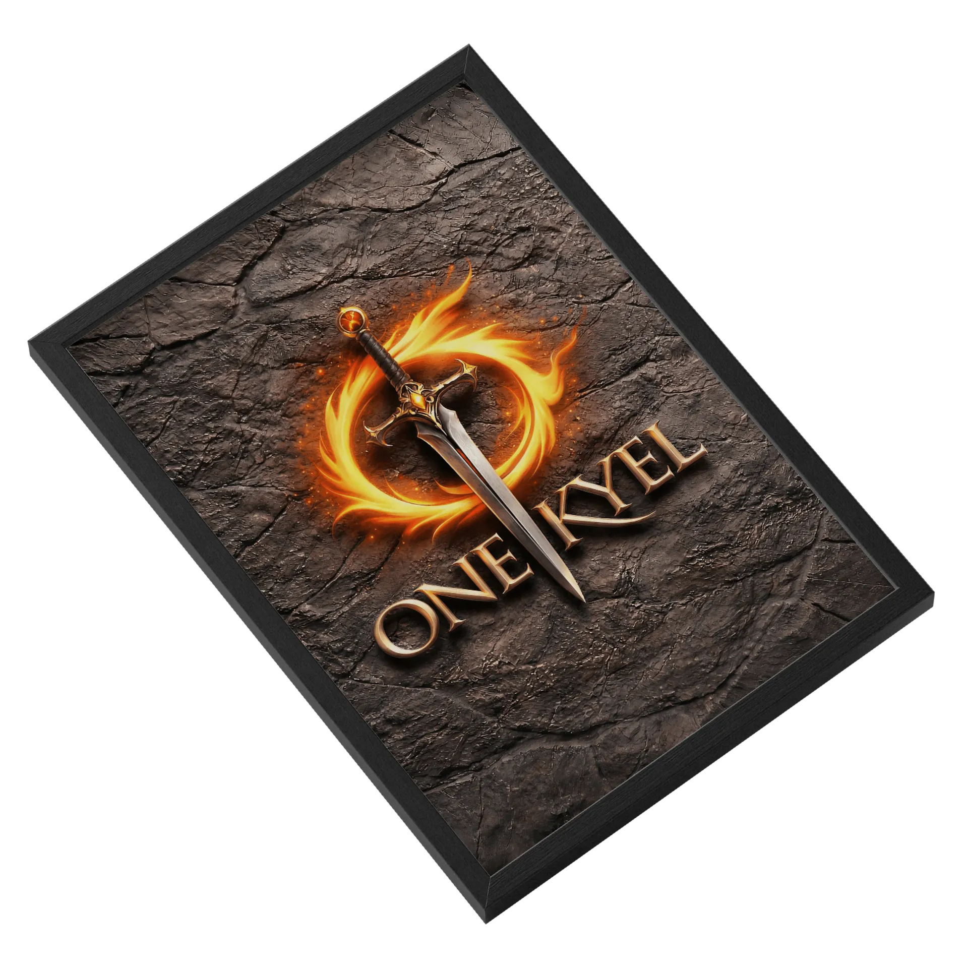 Quadro Personalizado MDF e Vidro A3 de One Kyel