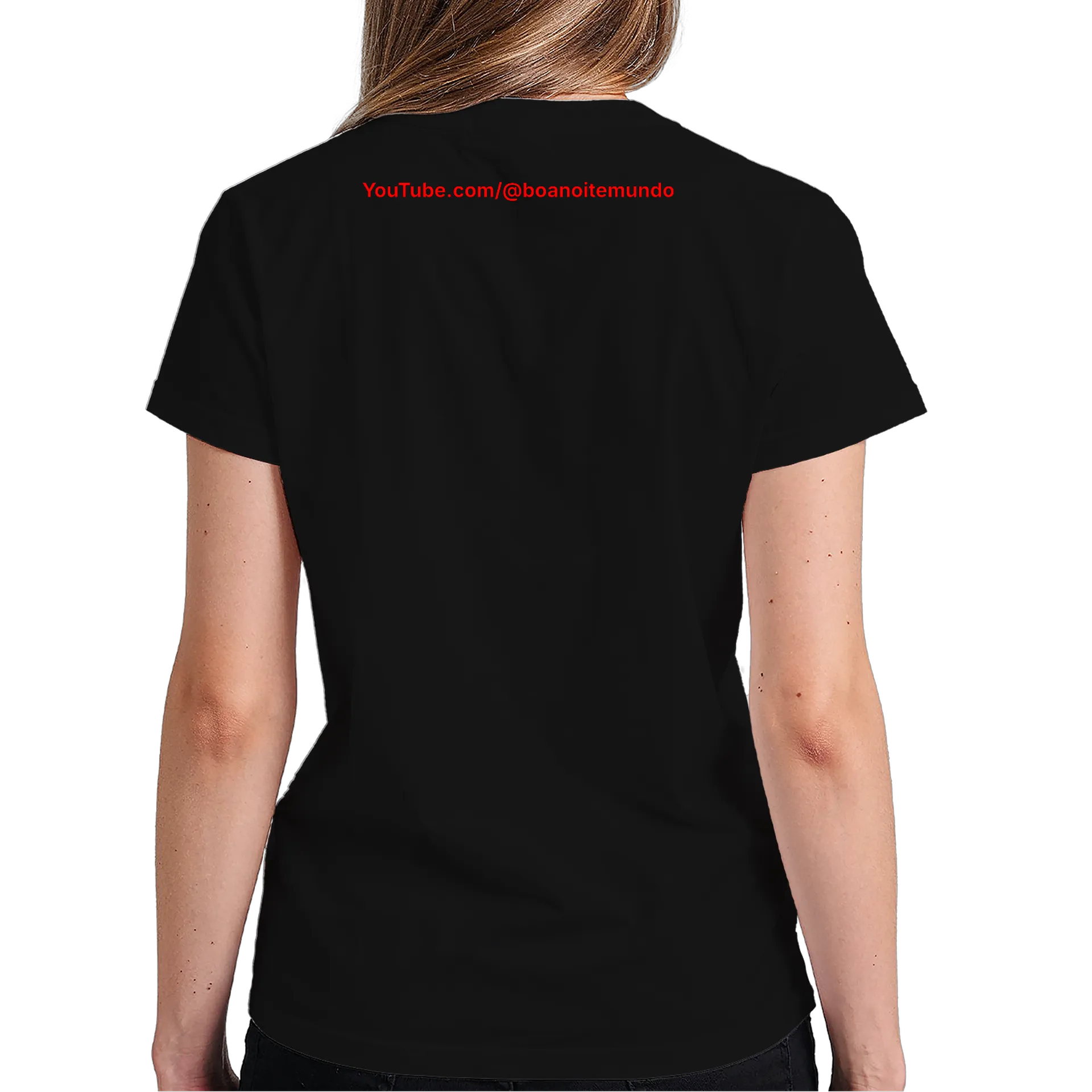 Camiseta Boa Noite Mundo  de Boa Noite Mundo — imagem 5 de 6