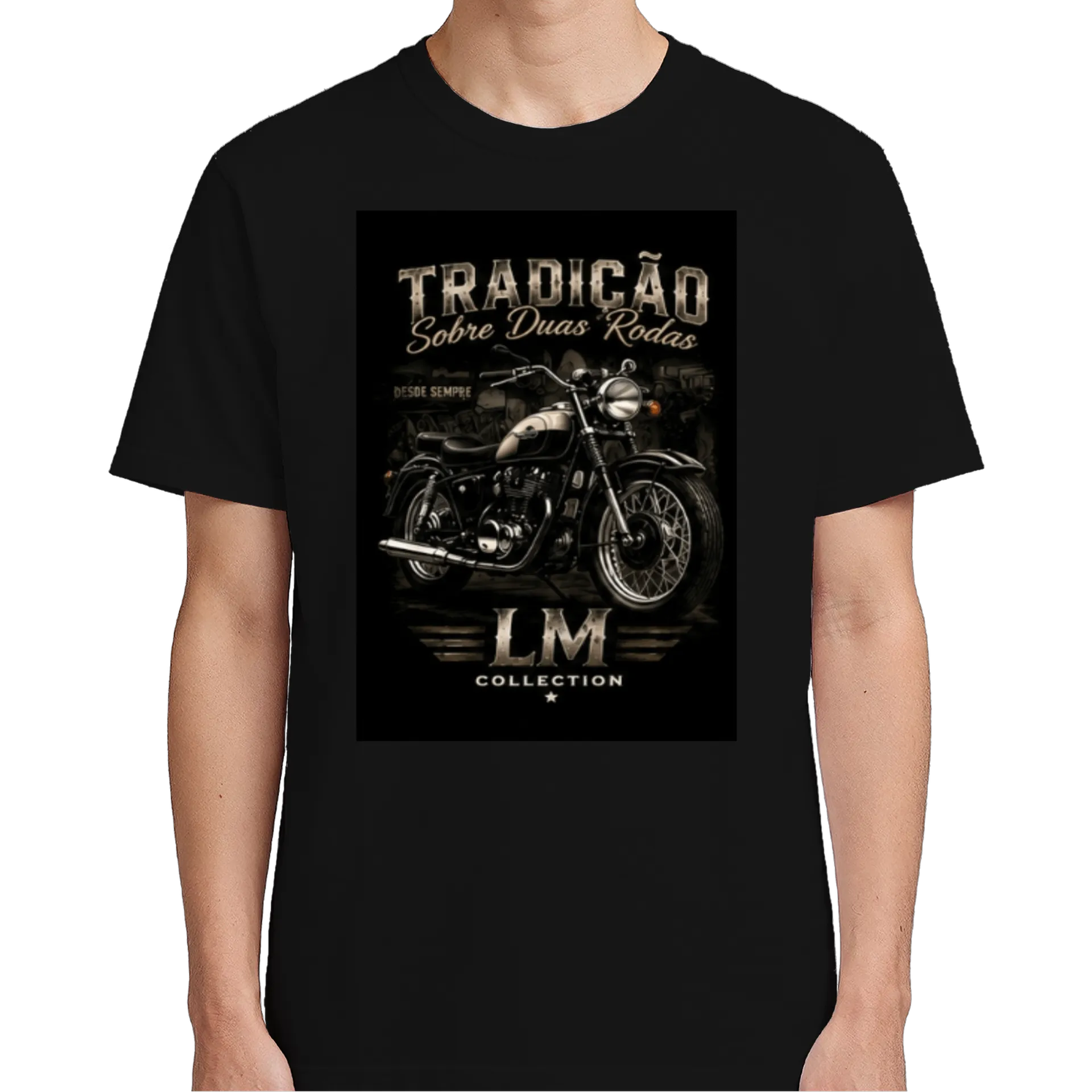 Camiseta Sobre Duas Rodas 100% Algodão - Imagem 5