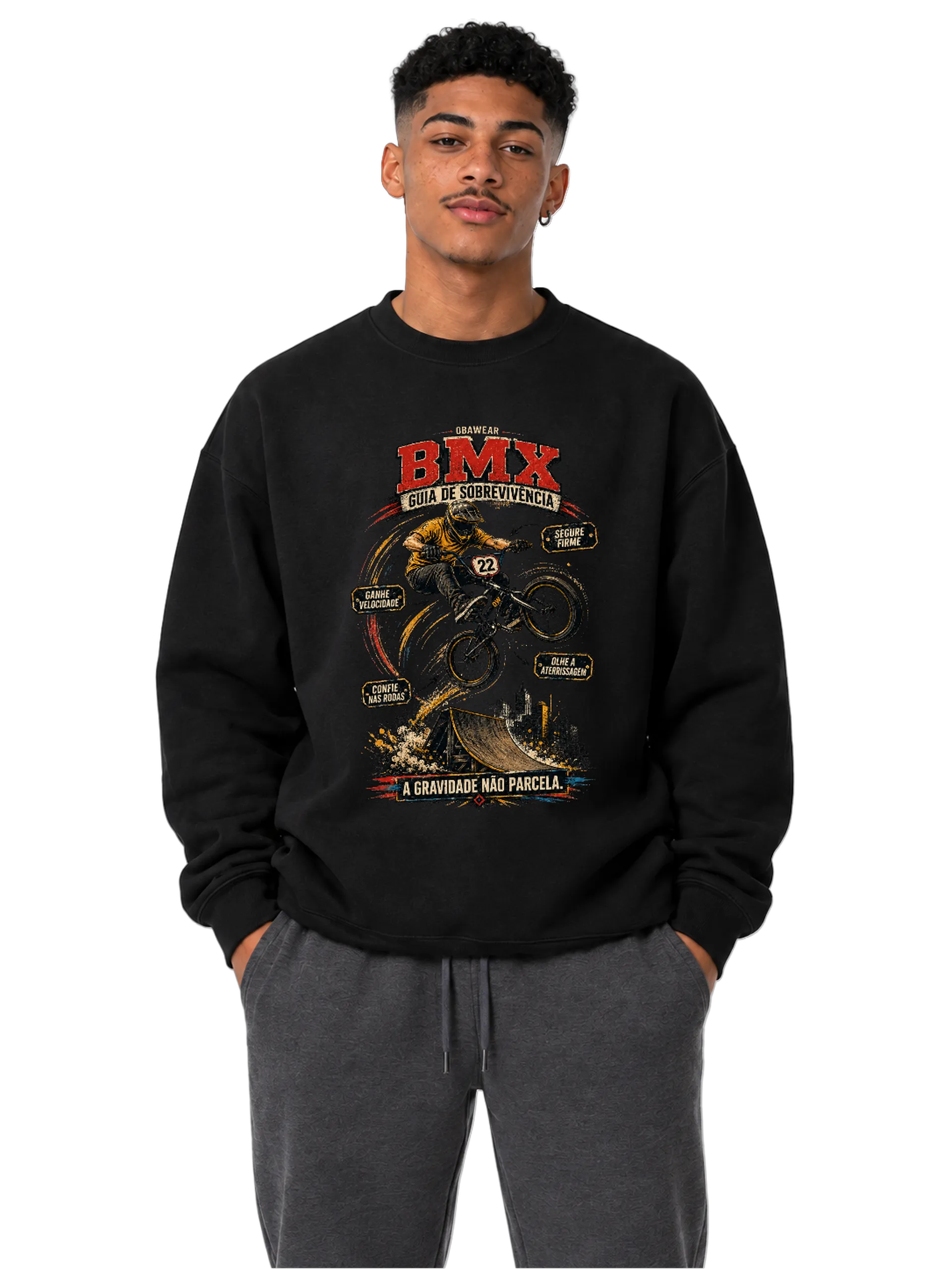 Suéter OBAWEAR BMX - Imagem 3