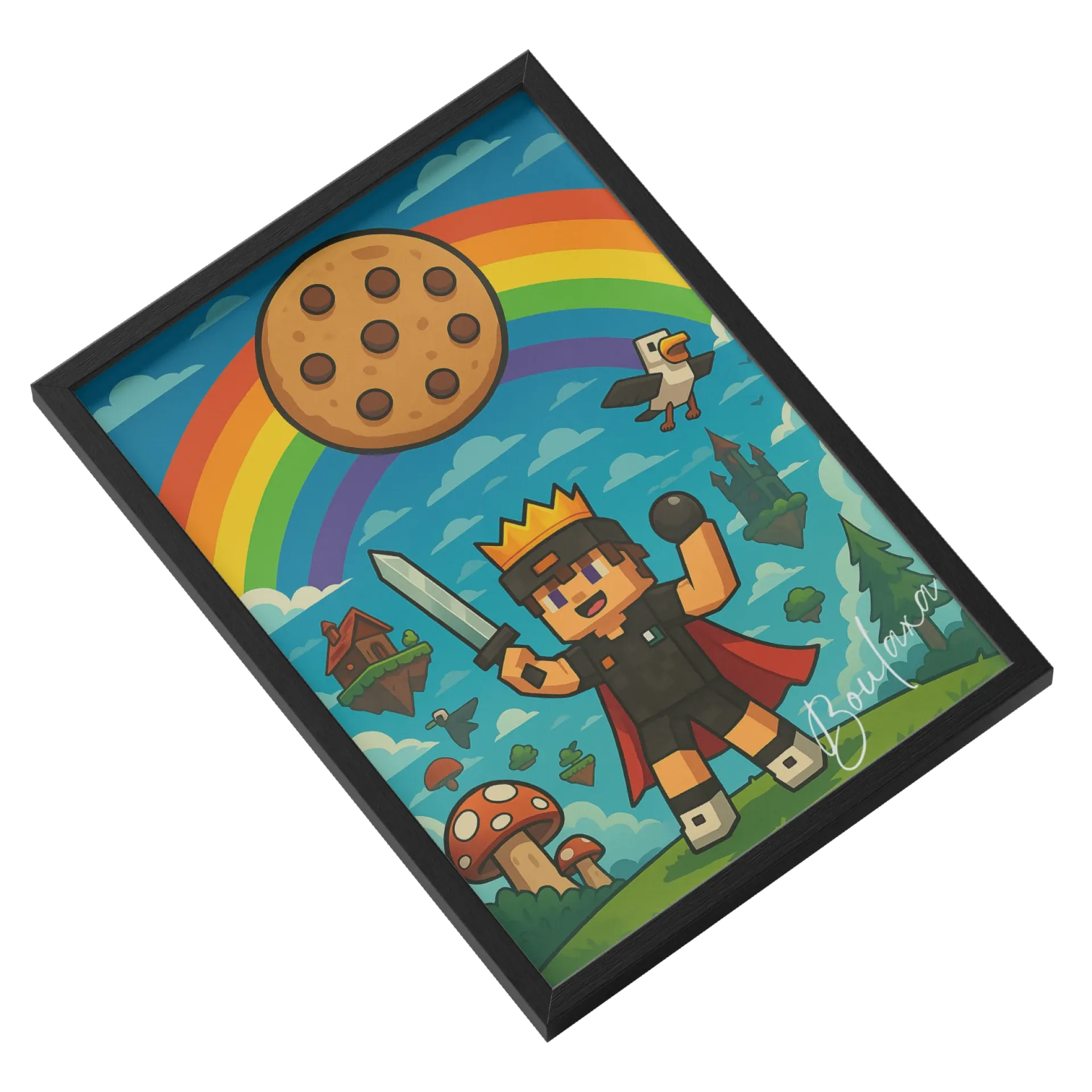 Quadro A3 personalizado de Boulaxa