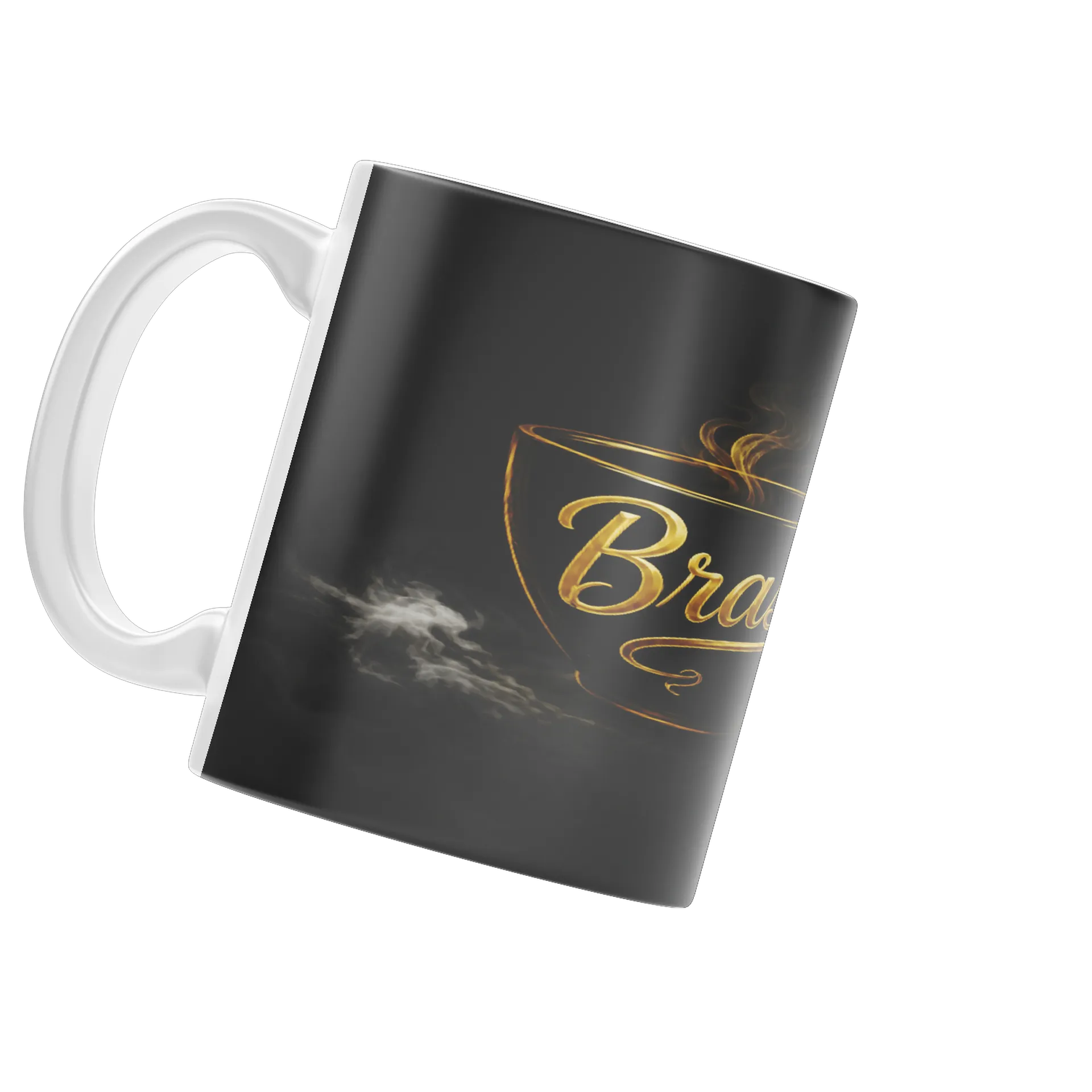 Caneca Brasil Torneado Ouro 325ml - Imagem 4