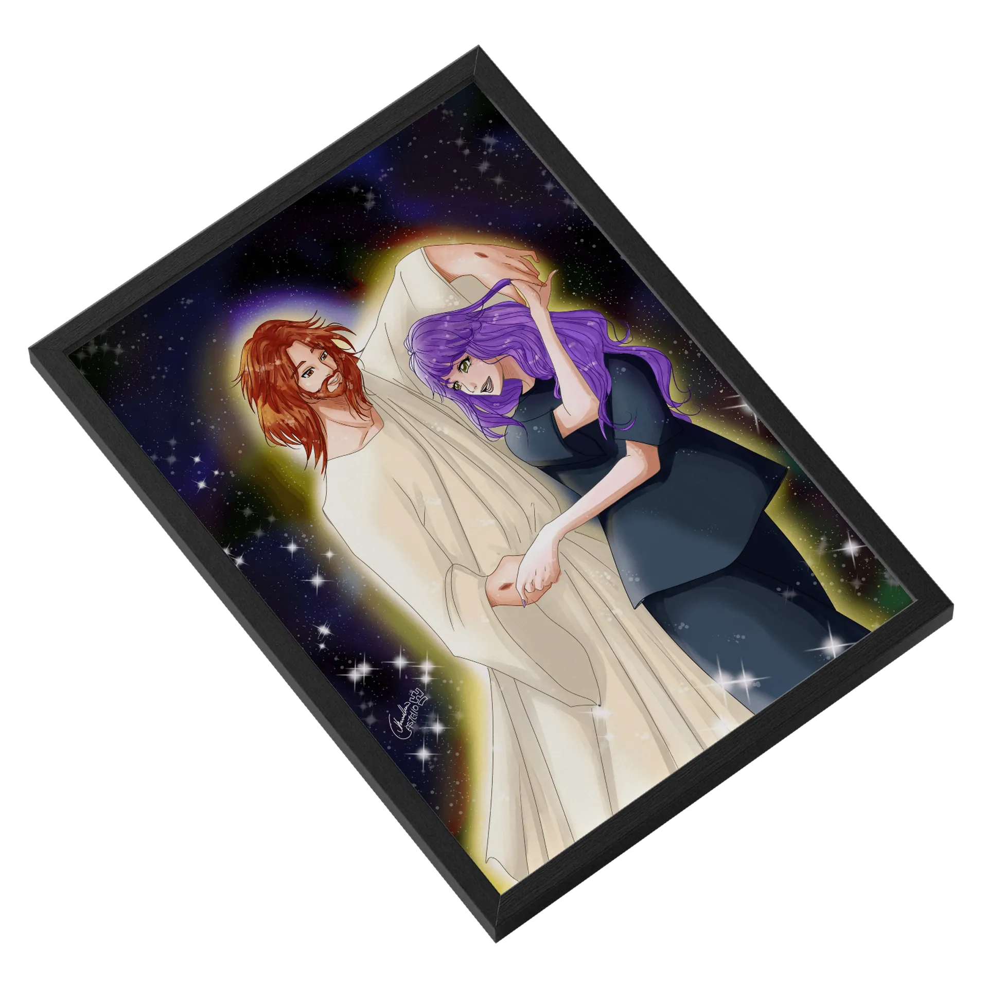 Quadro Dance comigo Jesus de Esther — imagem 2 de 3
