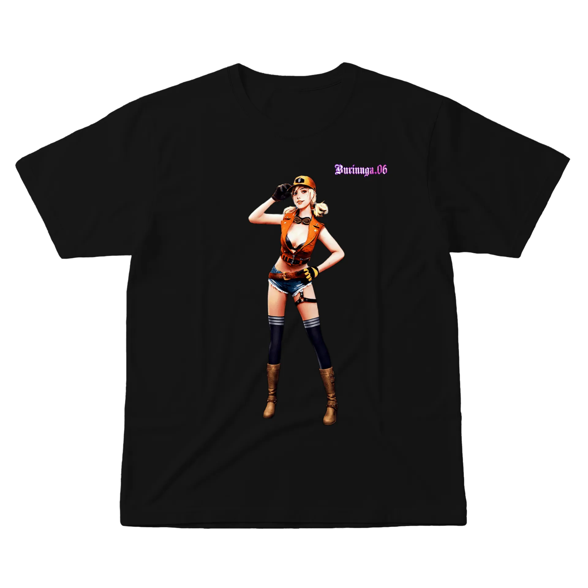 Camiseta personalizada FREE FIRE MISCHA - Imagem 1