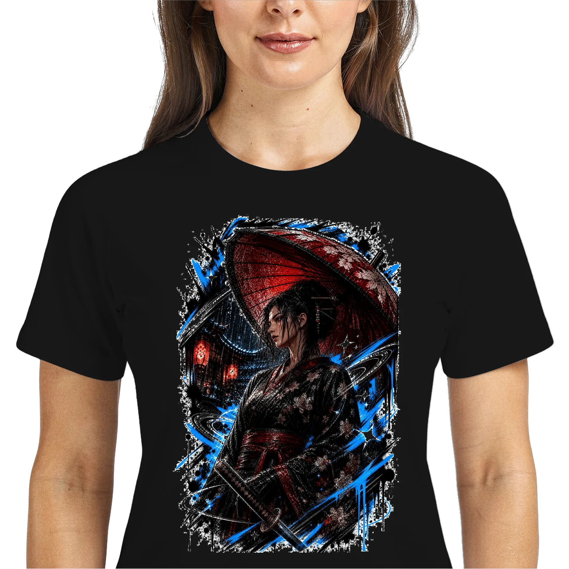 Camiseta Dry Fit Arte Streamer Personalizada Preta 100% - Imagem 3