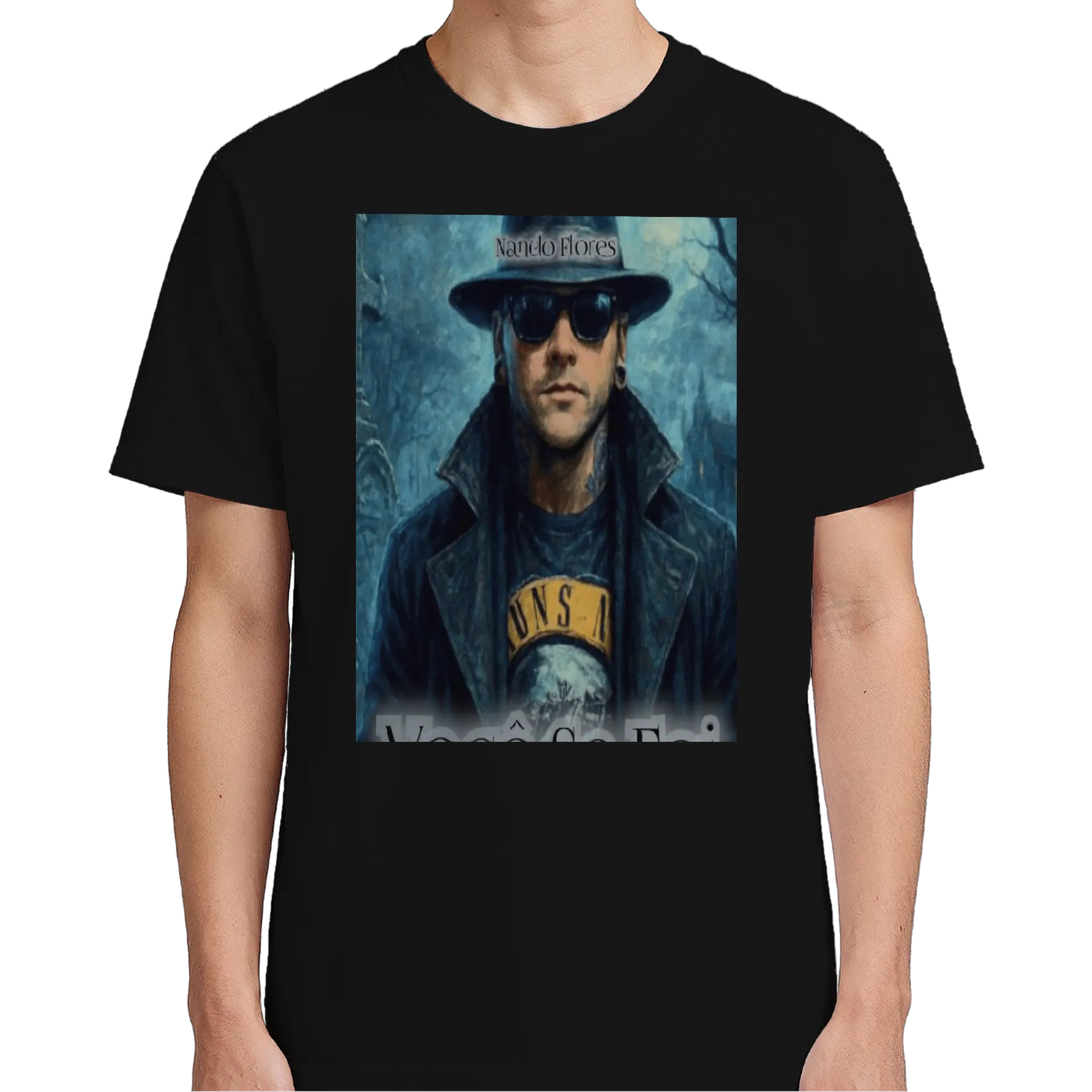 Camisa Nando Flores da capa da música você se foi. - Imagem 5