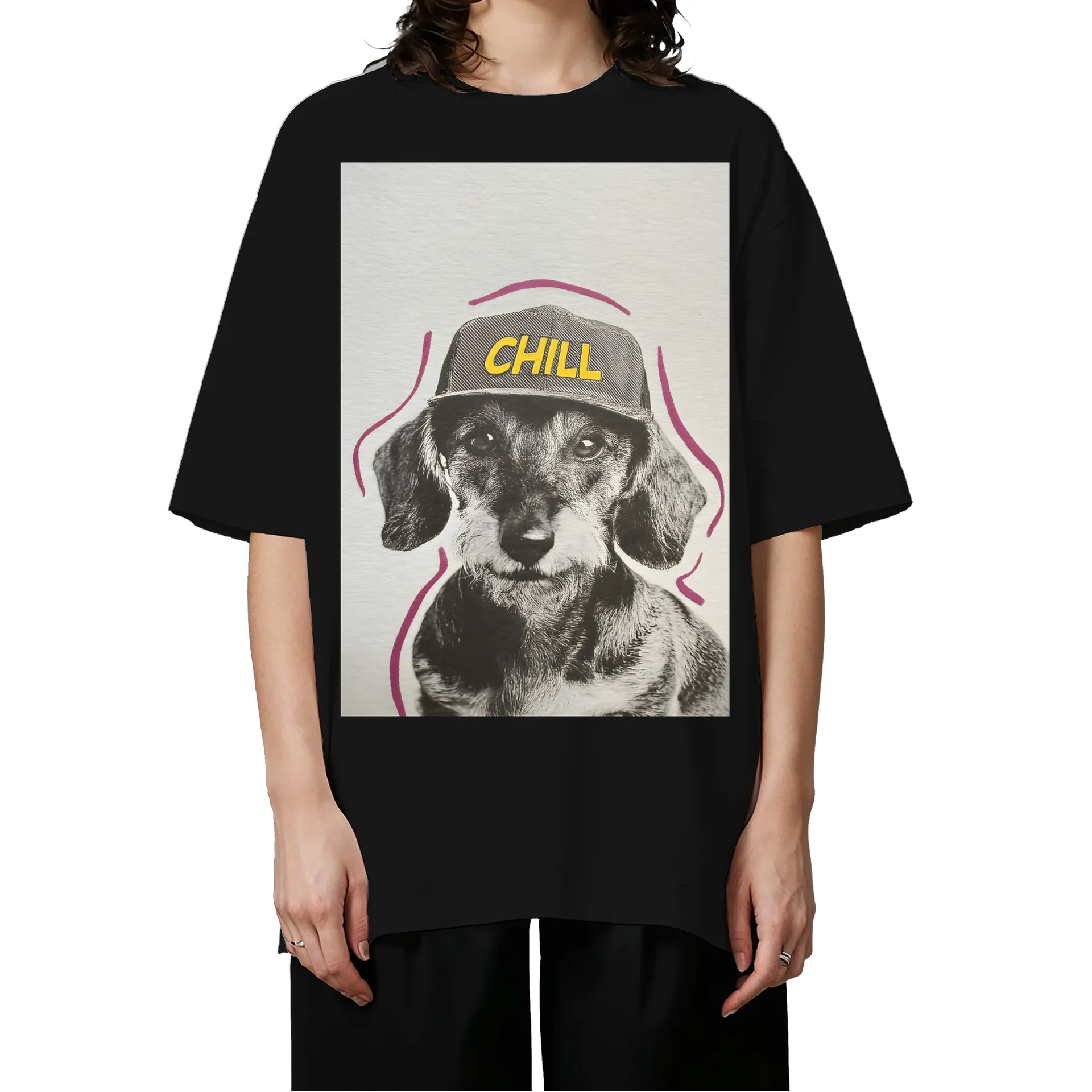 Camiseta Oversized Estampa Personalizada - Imagem 3