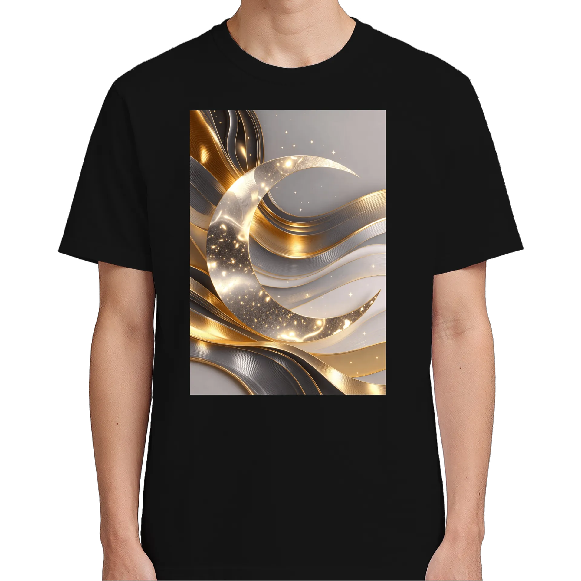 Camiseta Personalizada Preto 100% Algodão - Imagem 5