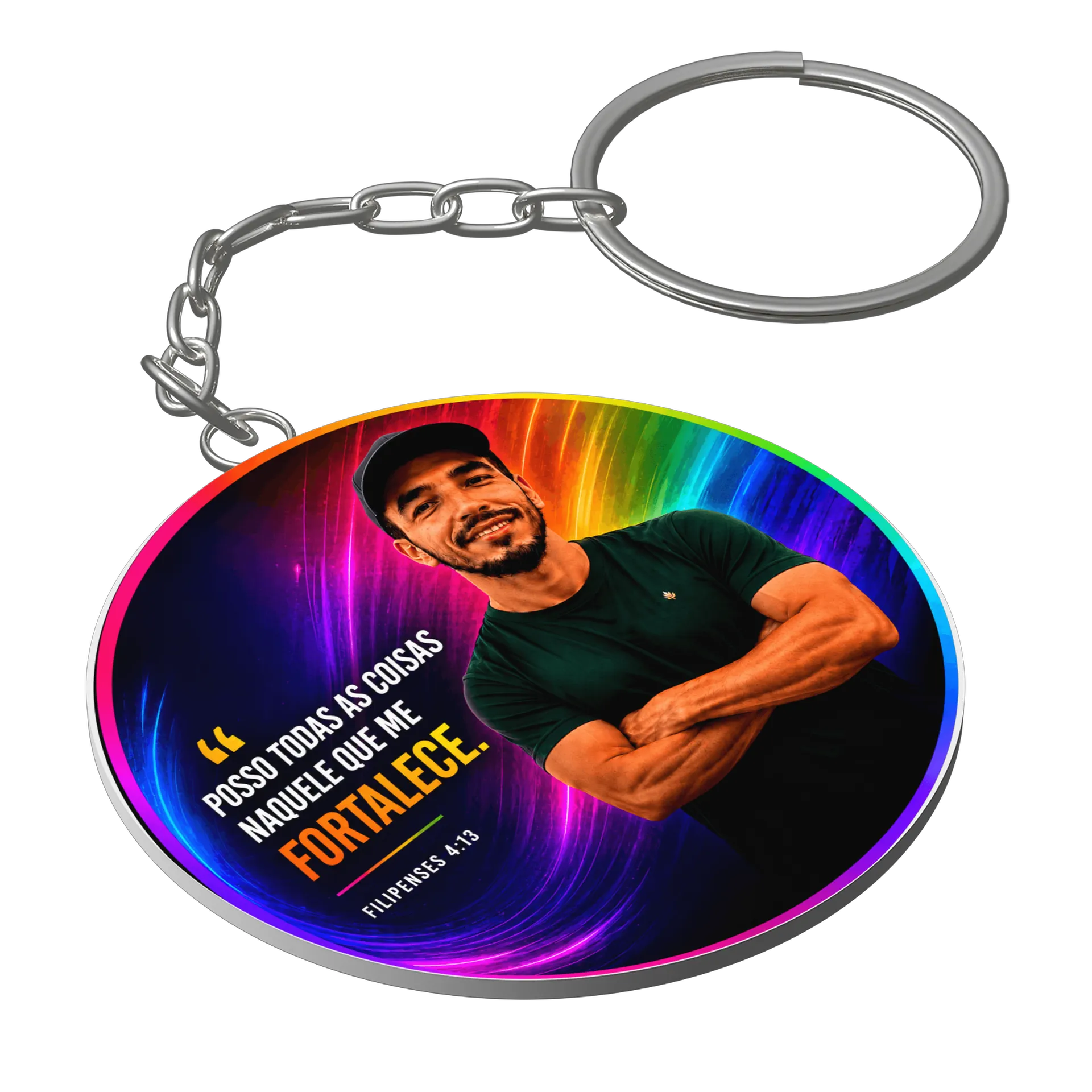 Chaveiro personalizado de Léo Assistência Técnica  — imagem 1 de 3