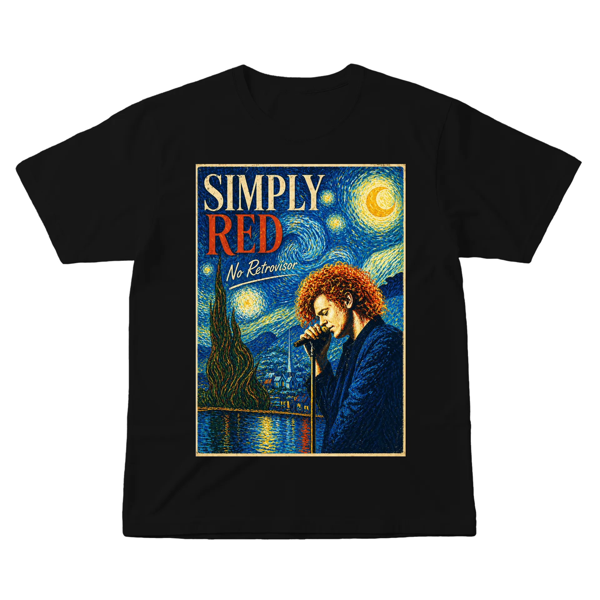 Camiseta Simply Red No Retrovisor  - Imagem 1