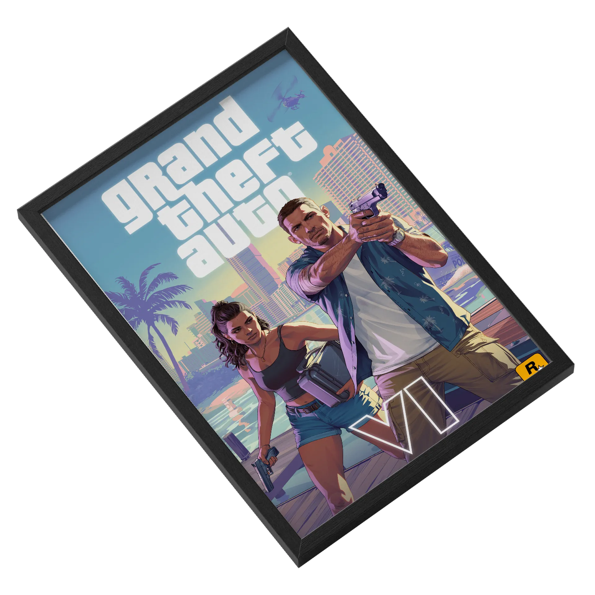Quadro A3 personalizado Com Vidro - Imagem 2
