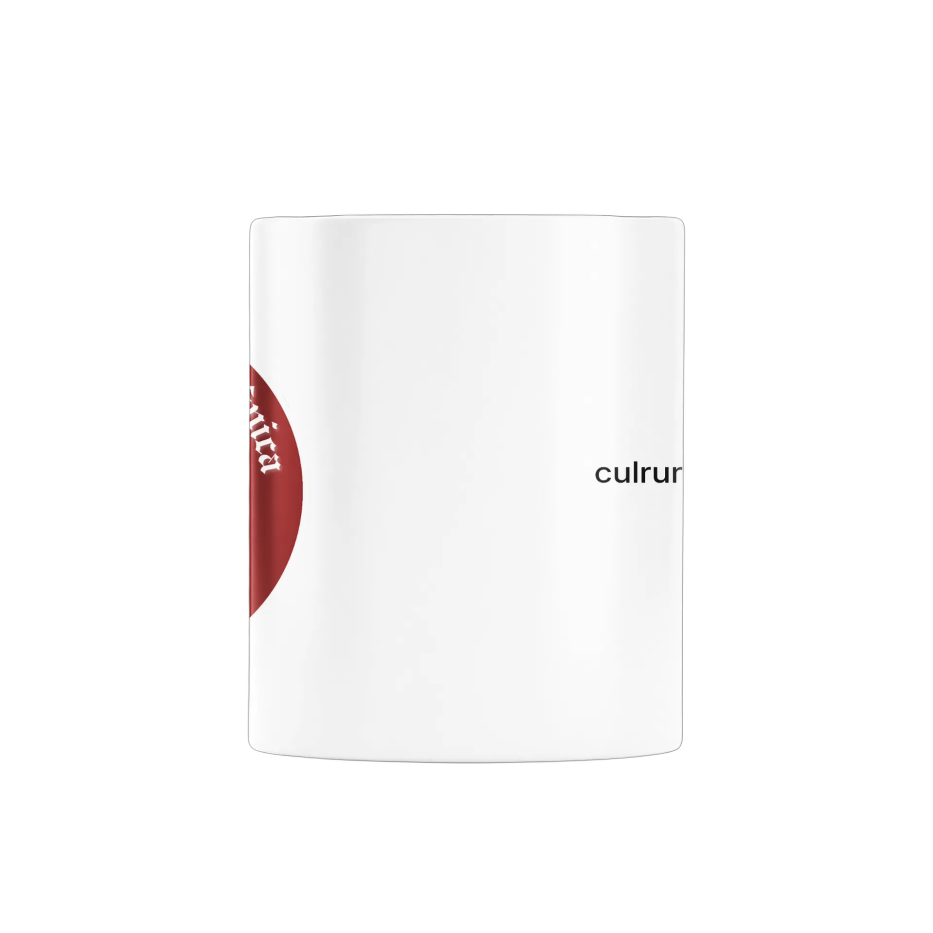Caneca com o logo Cultura Maçônica na cor vinho de Cultura Maçônica — imagem 3 de 4