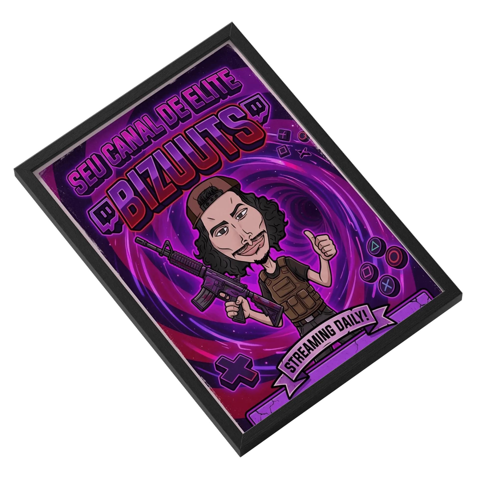 Quadro A3 personalizado de Bizuuts