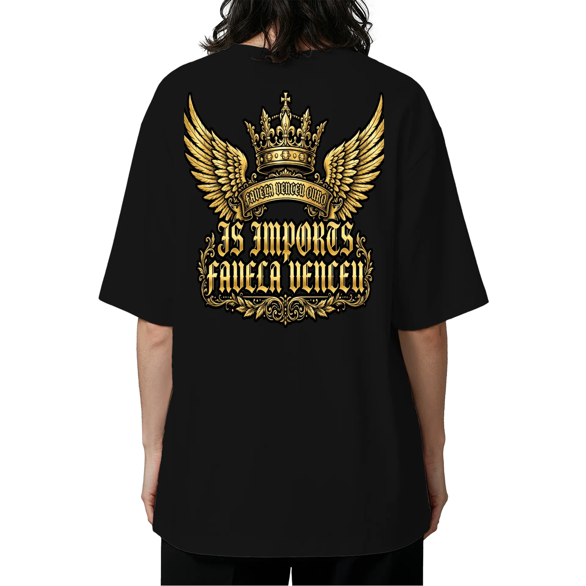 Camiseta Oversized de JS  — imagem 5 de 6
