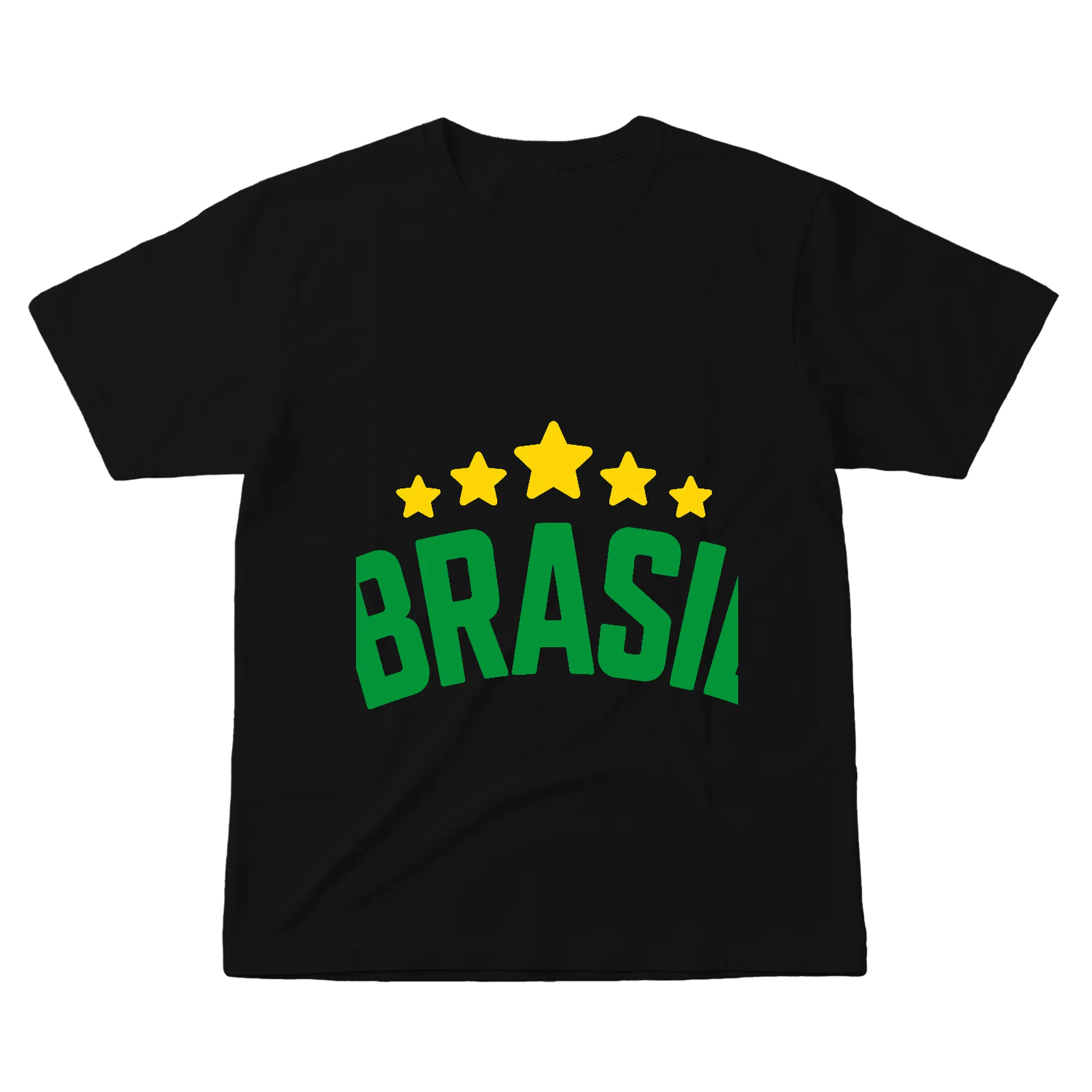 Camiseta Patrimônio Brilho Estampa Bruta 100% Algodão de Duduzinho — imagem 1 de 6
