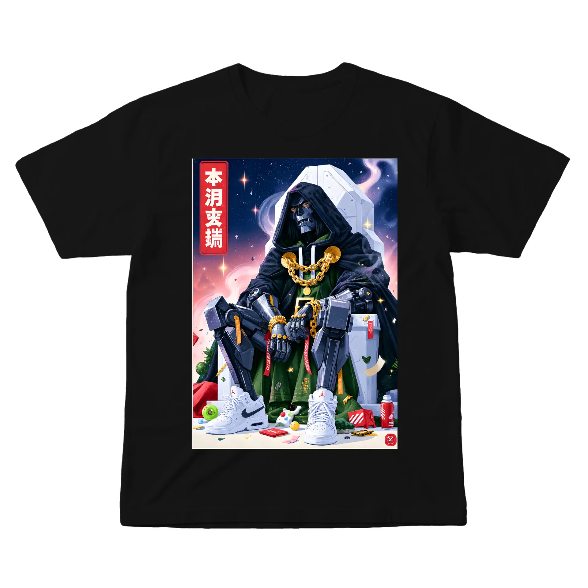 Camiseta  Dr. Doom — O Soberano de Latvéria - Imagem 1
