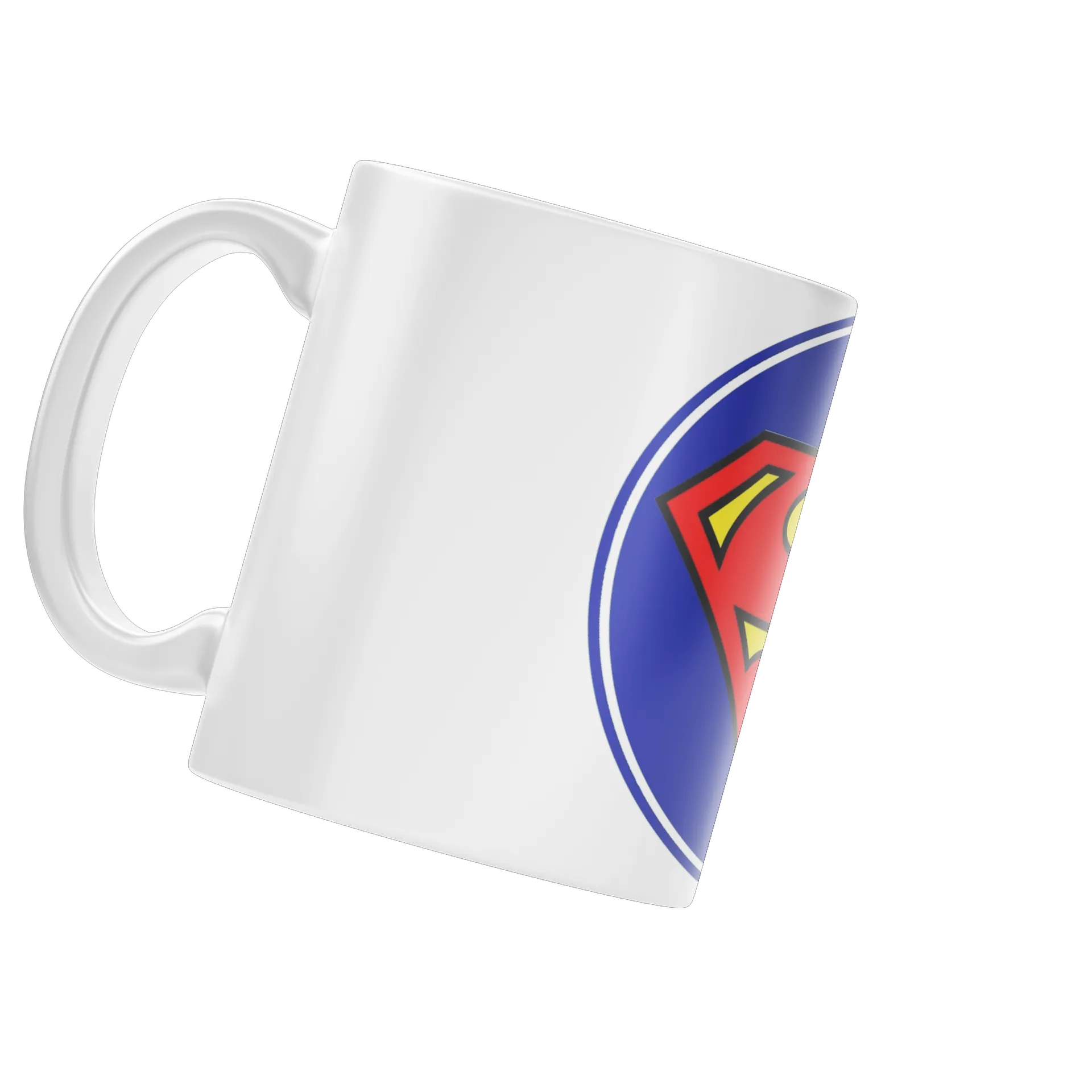 Caneca Porcelana Logotipo Super-herói 325ml - Imagem 3