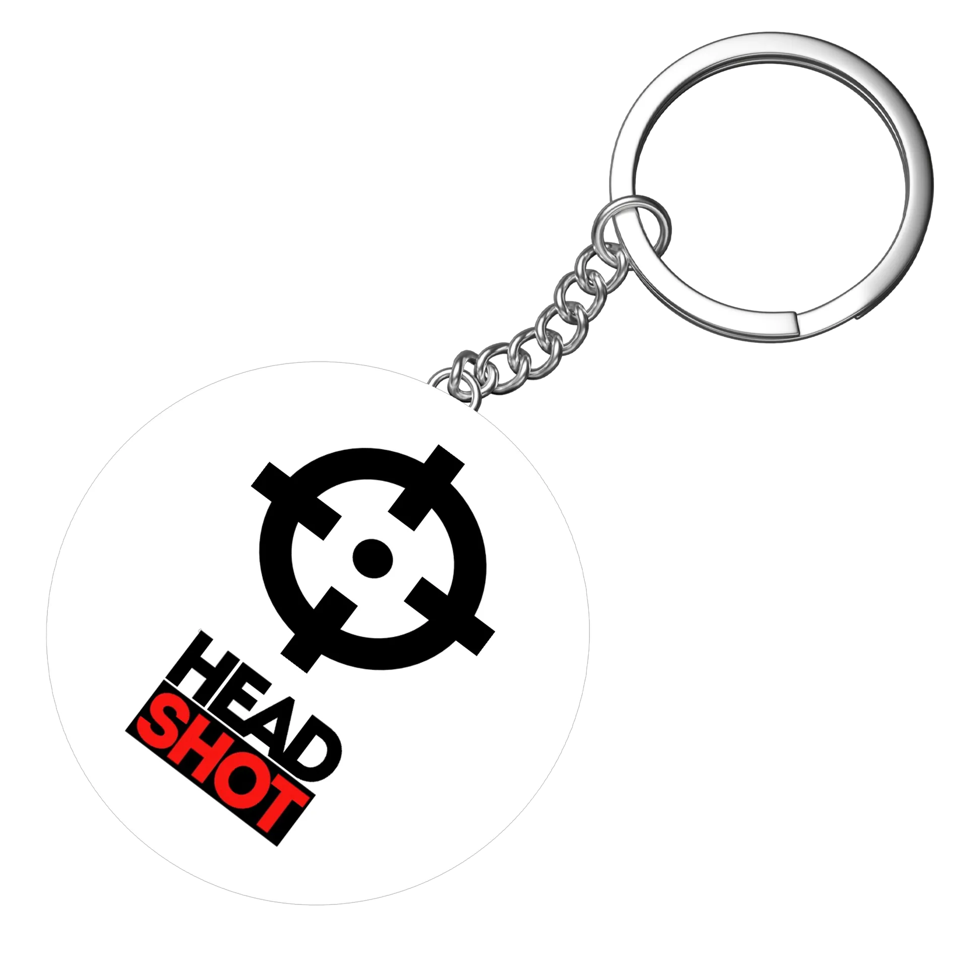 Chaveiro MDF Estampa Headshot Personalizado - Imagem 4