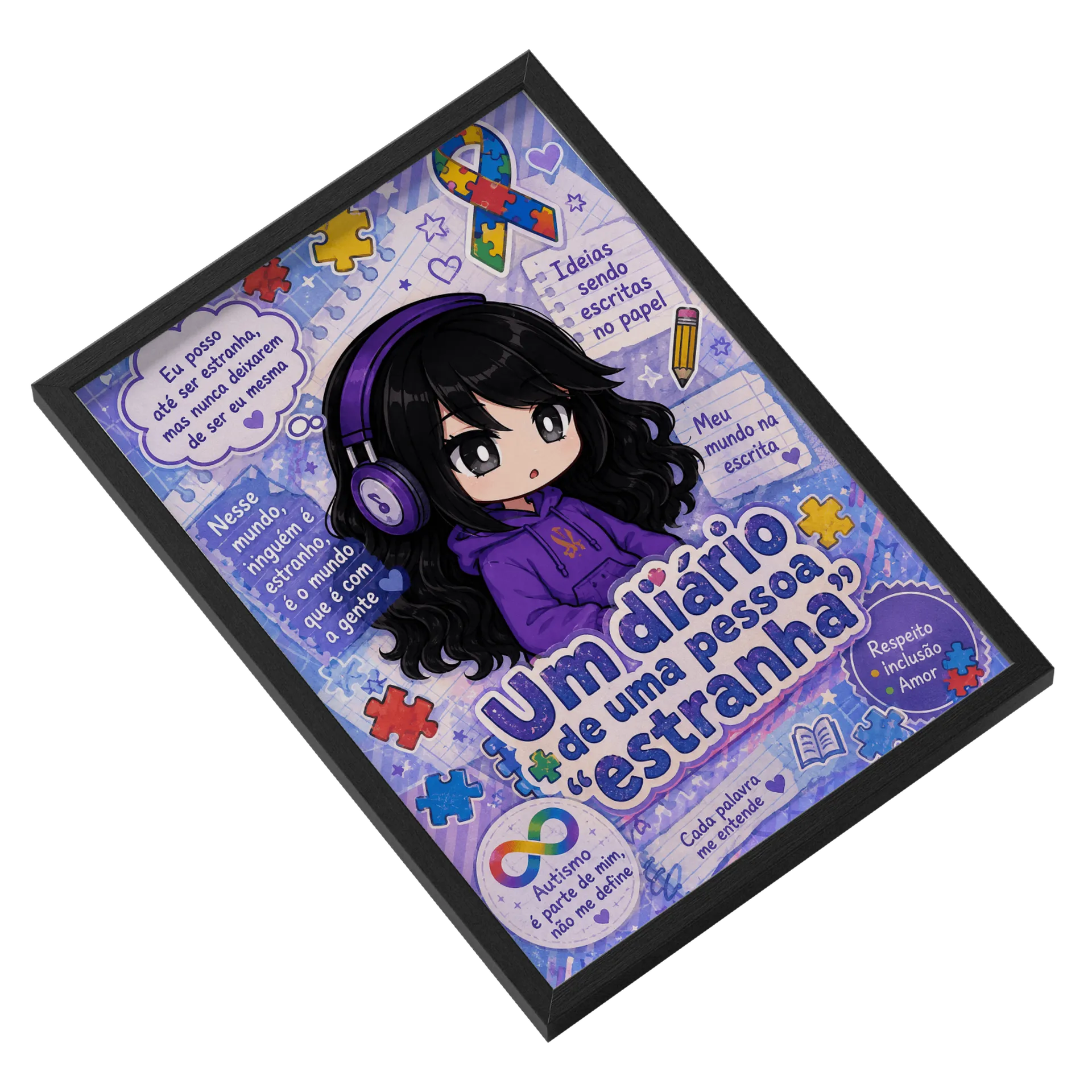 Quadro A3 personalizado da Lili UDDUPE - Imagem 2