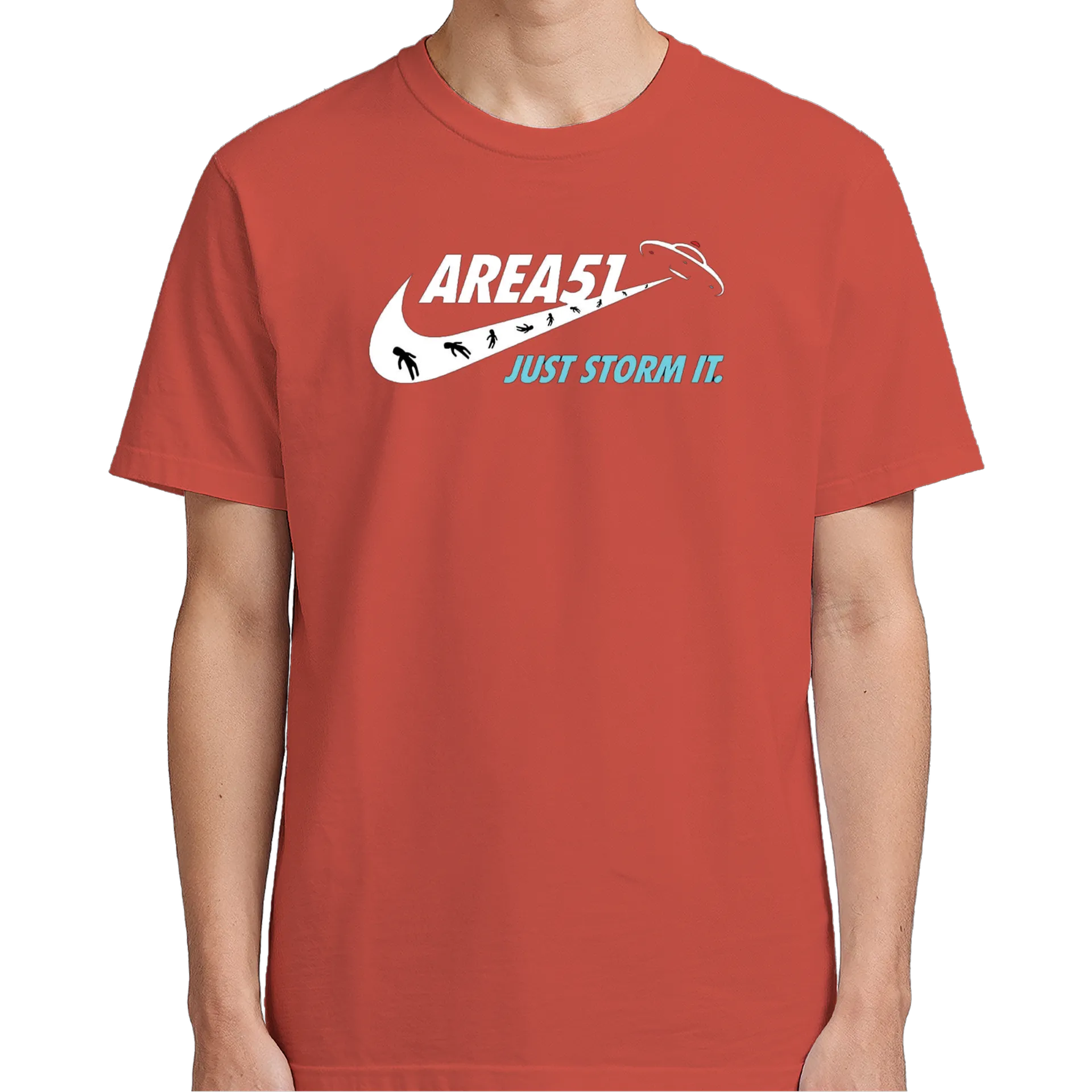 Camiseta Área 51 Just Storm It 100% Algodão - Imagem 5