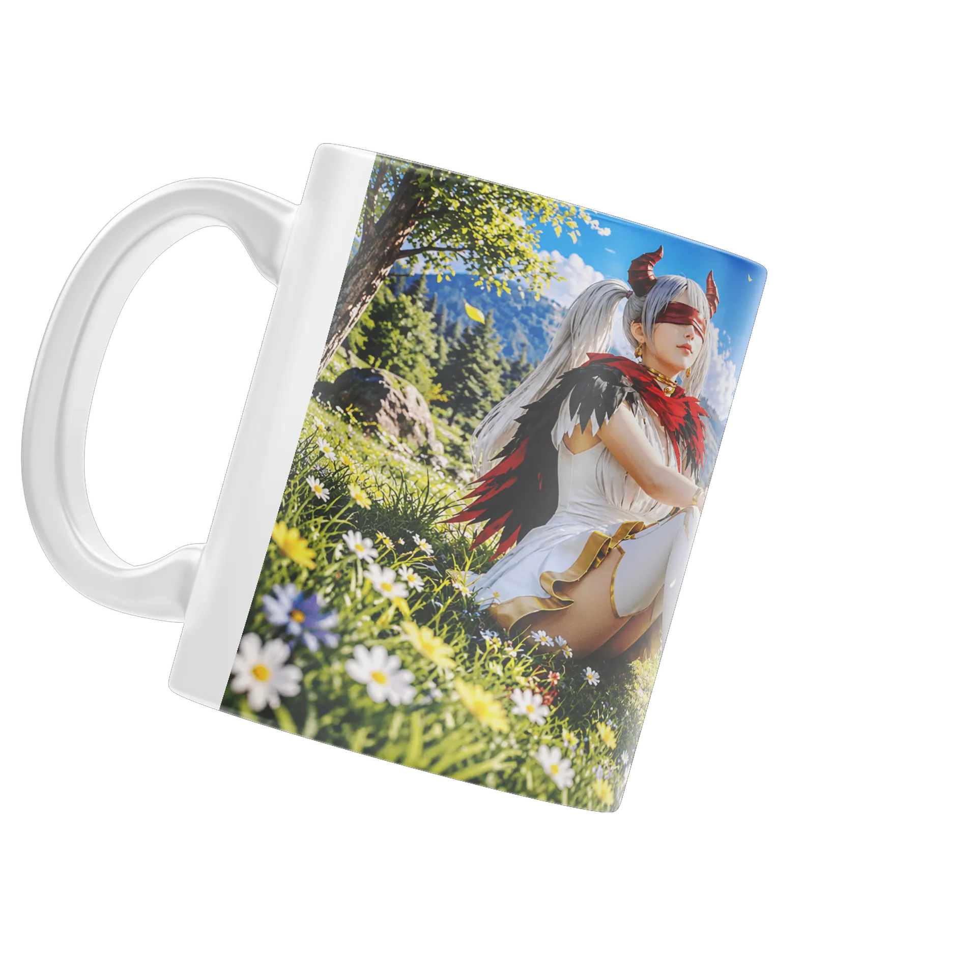 Caneca PUBG Mobile Personagem em Paisagem 325ml - Imagem 3