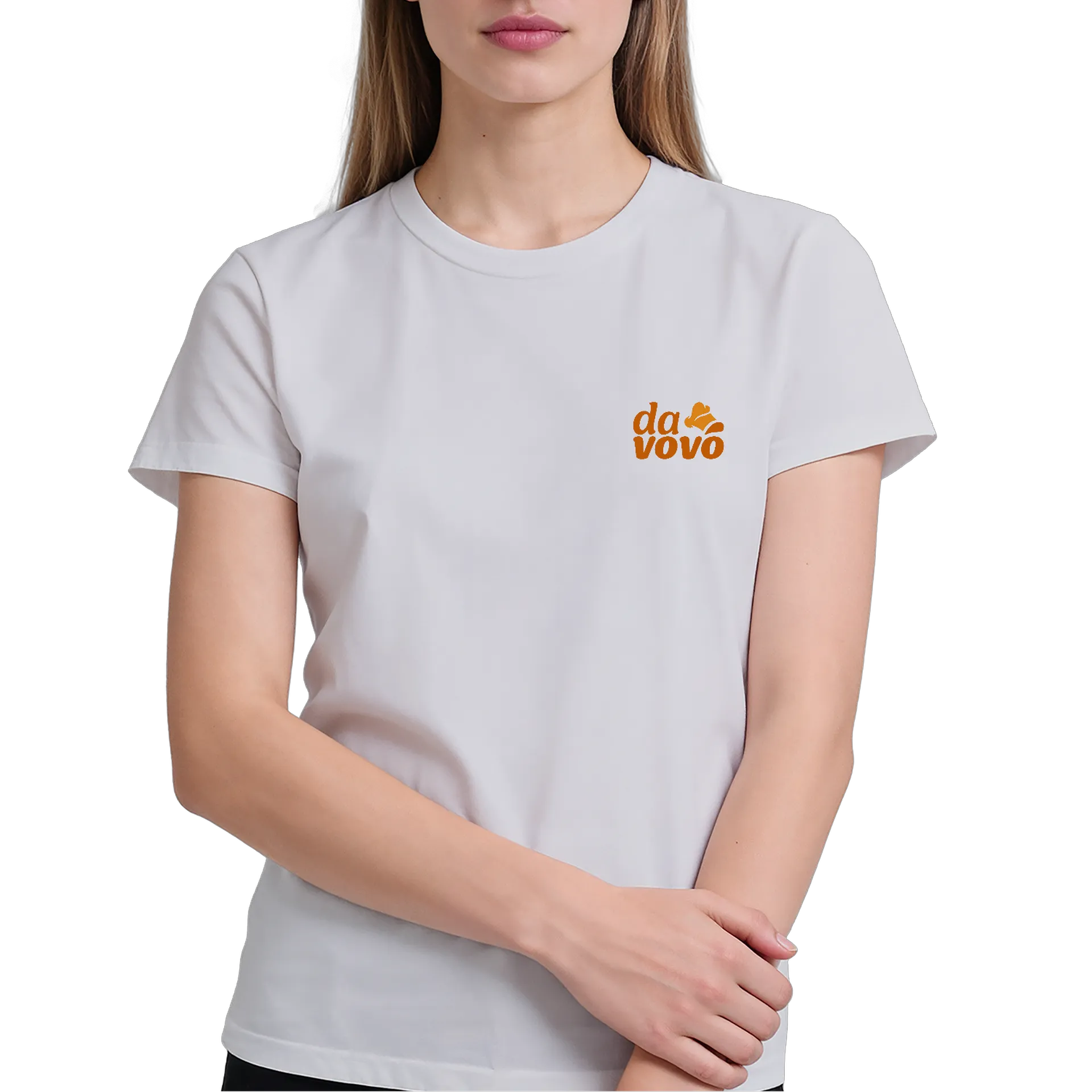 Camiseta Design Gato Laranja Estampa Abstrata 100% Algodão - Imagem 4