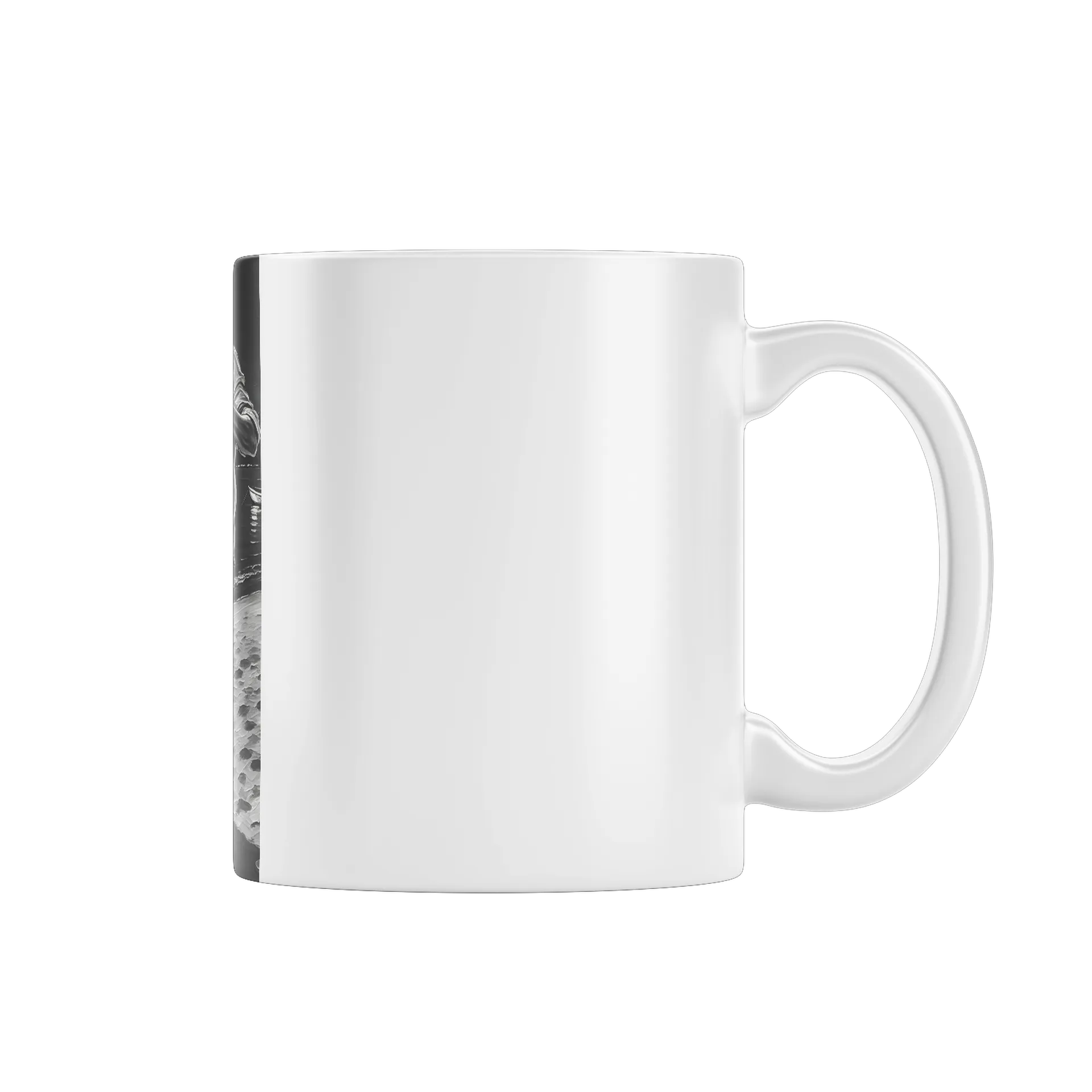 Caneca Porcelana Casal Dançando Praia 325ml - Imagem 1