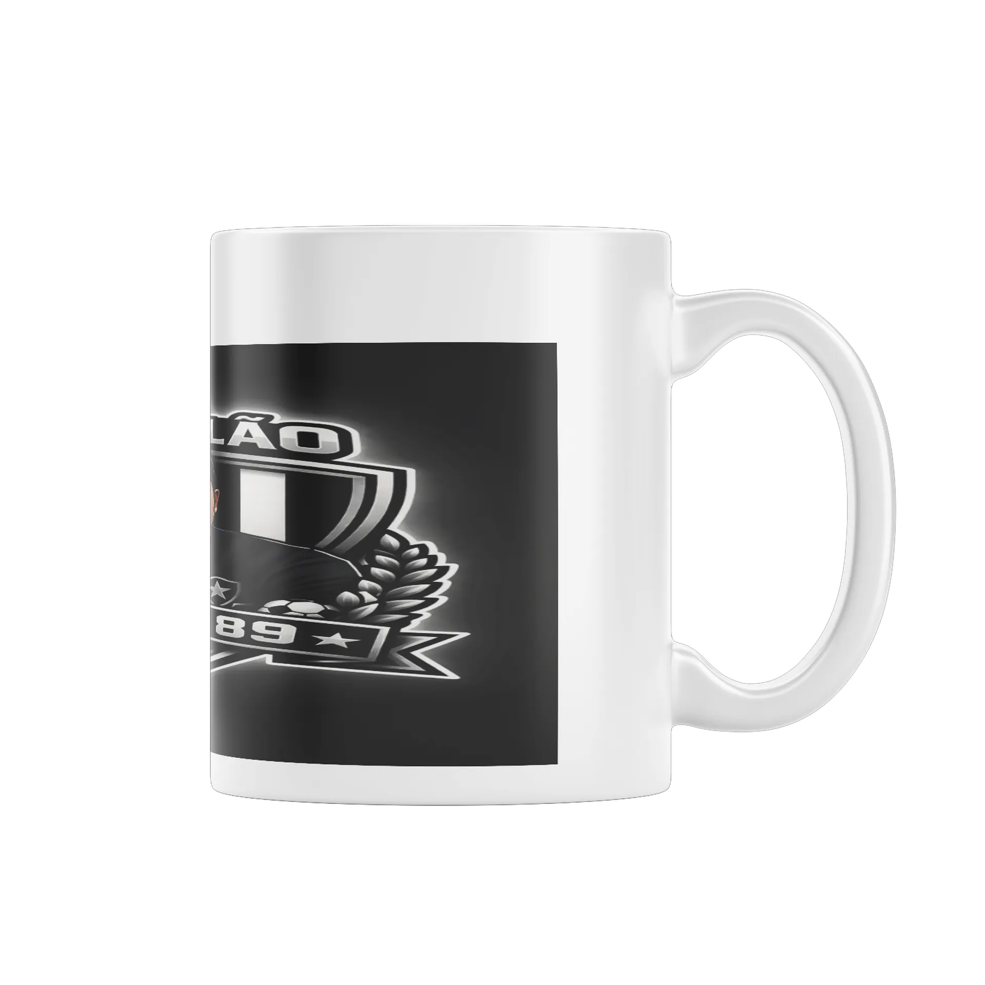 Caneca Personalizada: Alegria Matinal de Marcelão Fogão 89 