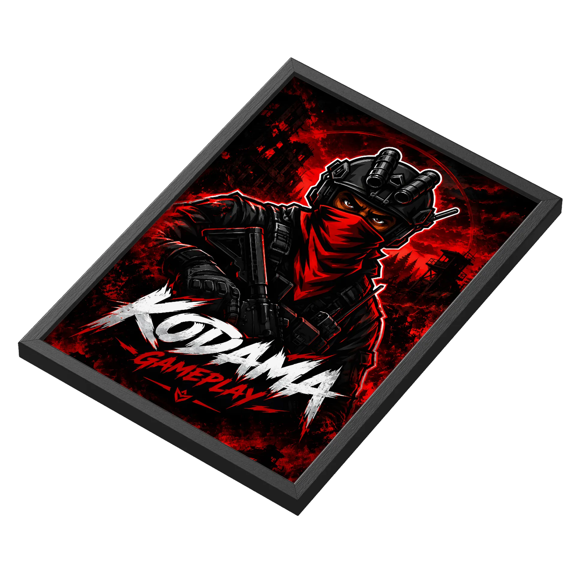 Poster A3 com Vidro Kodama de Kodama Gameplay — imagem 3 de 3