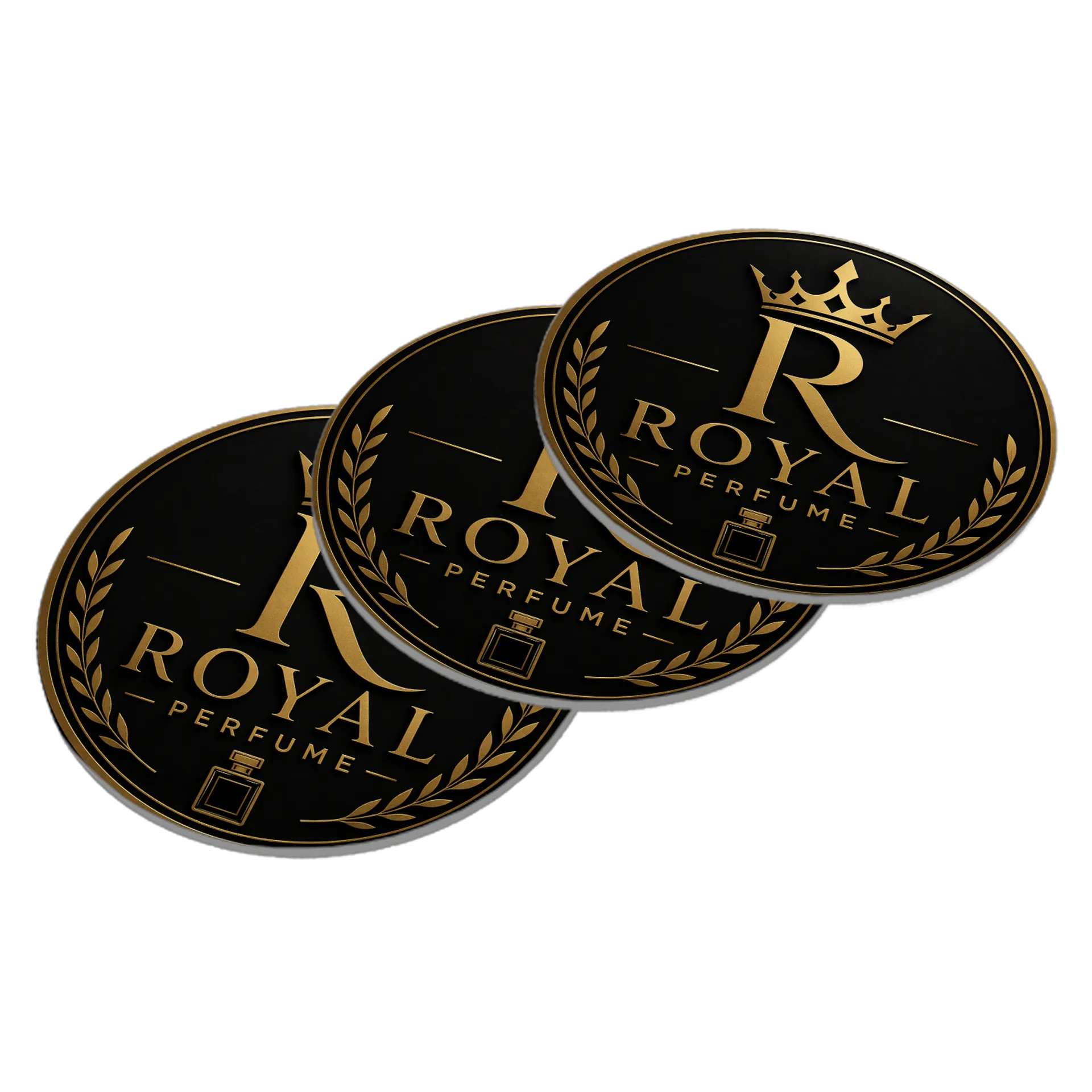 Porta-copos personalizado de Royal perfumes 