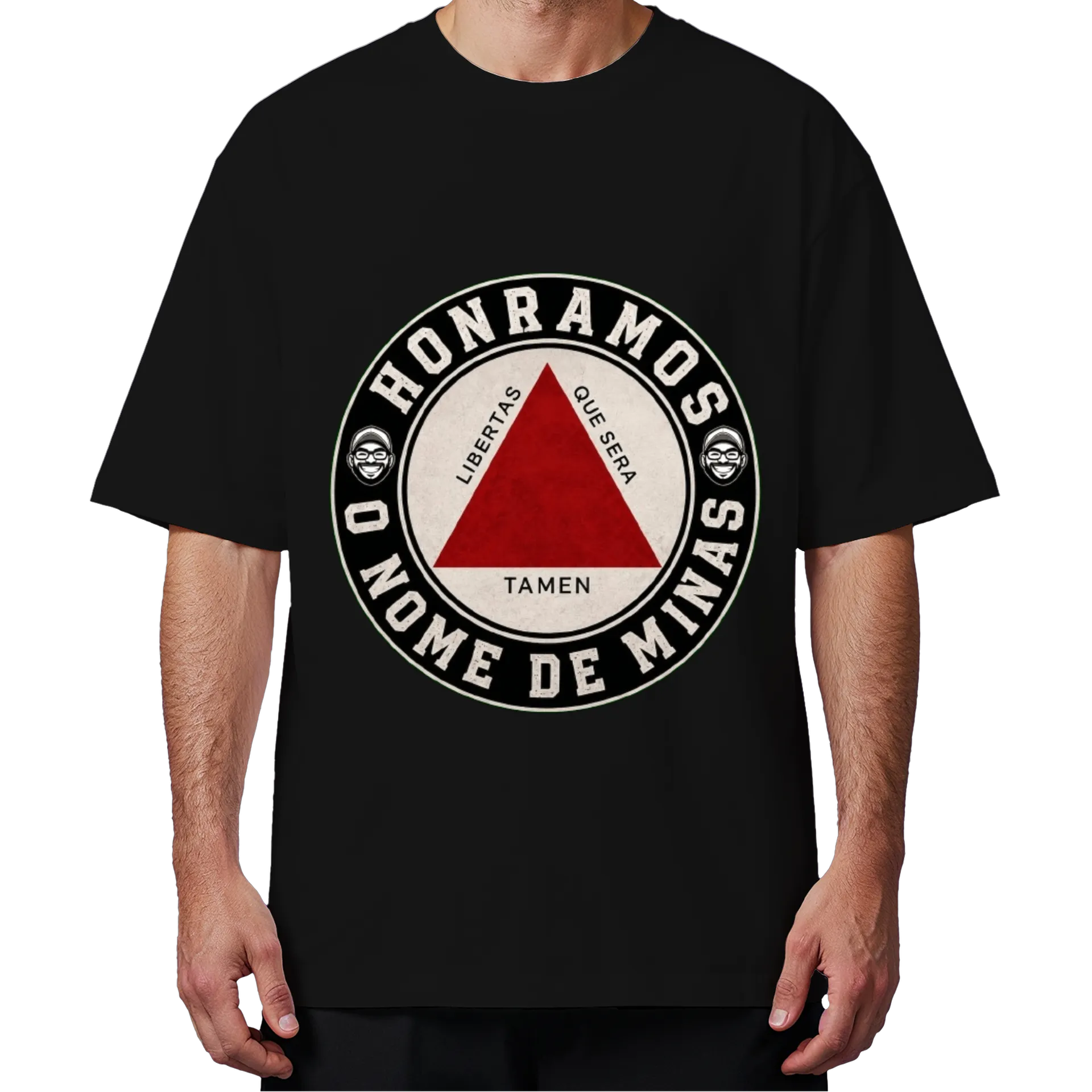 Camiseta Oversized honramos o nome de Minas  - Imagem 4