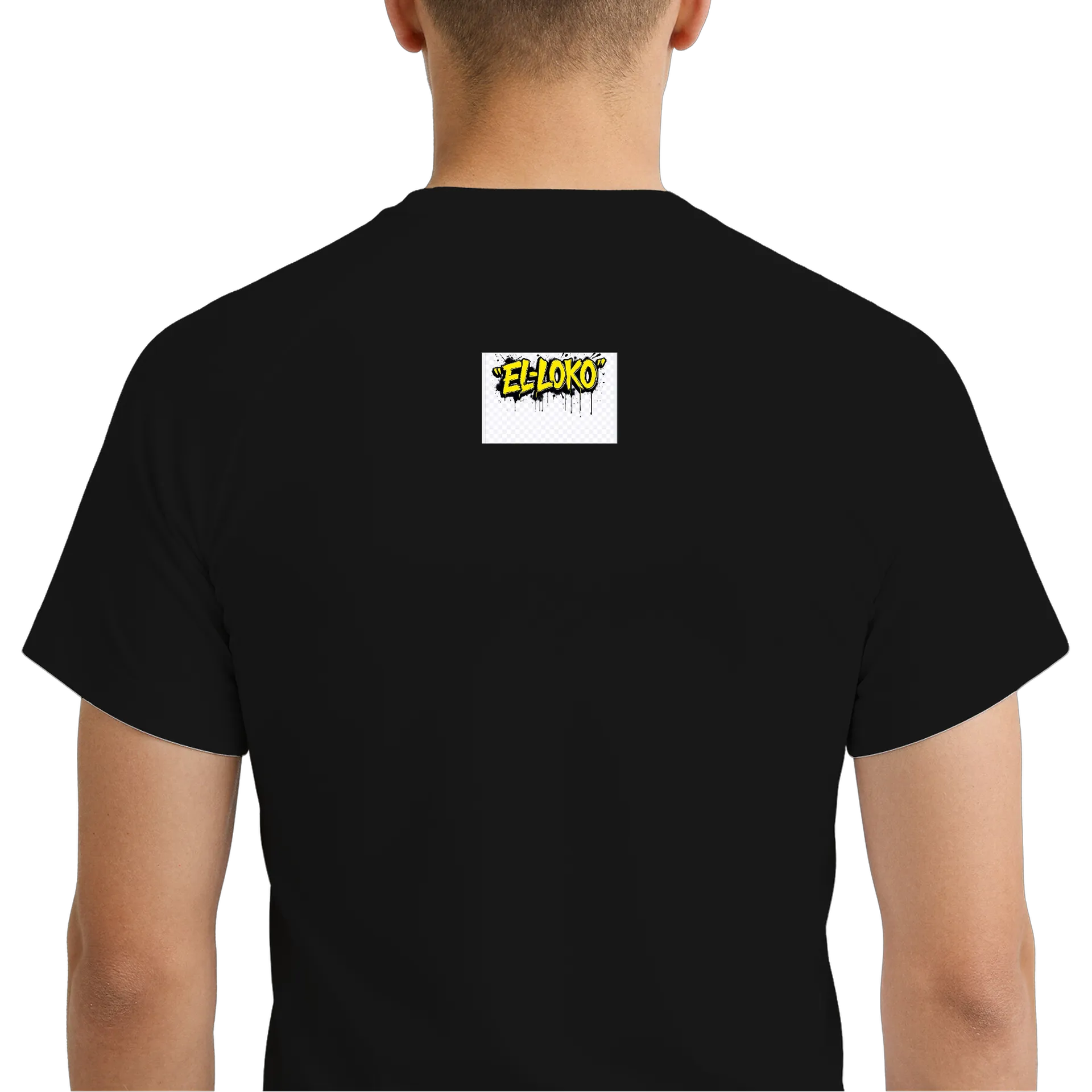 Camiseta Dry Fit Graffiti Letra Amarela Respirável - Imagem 6