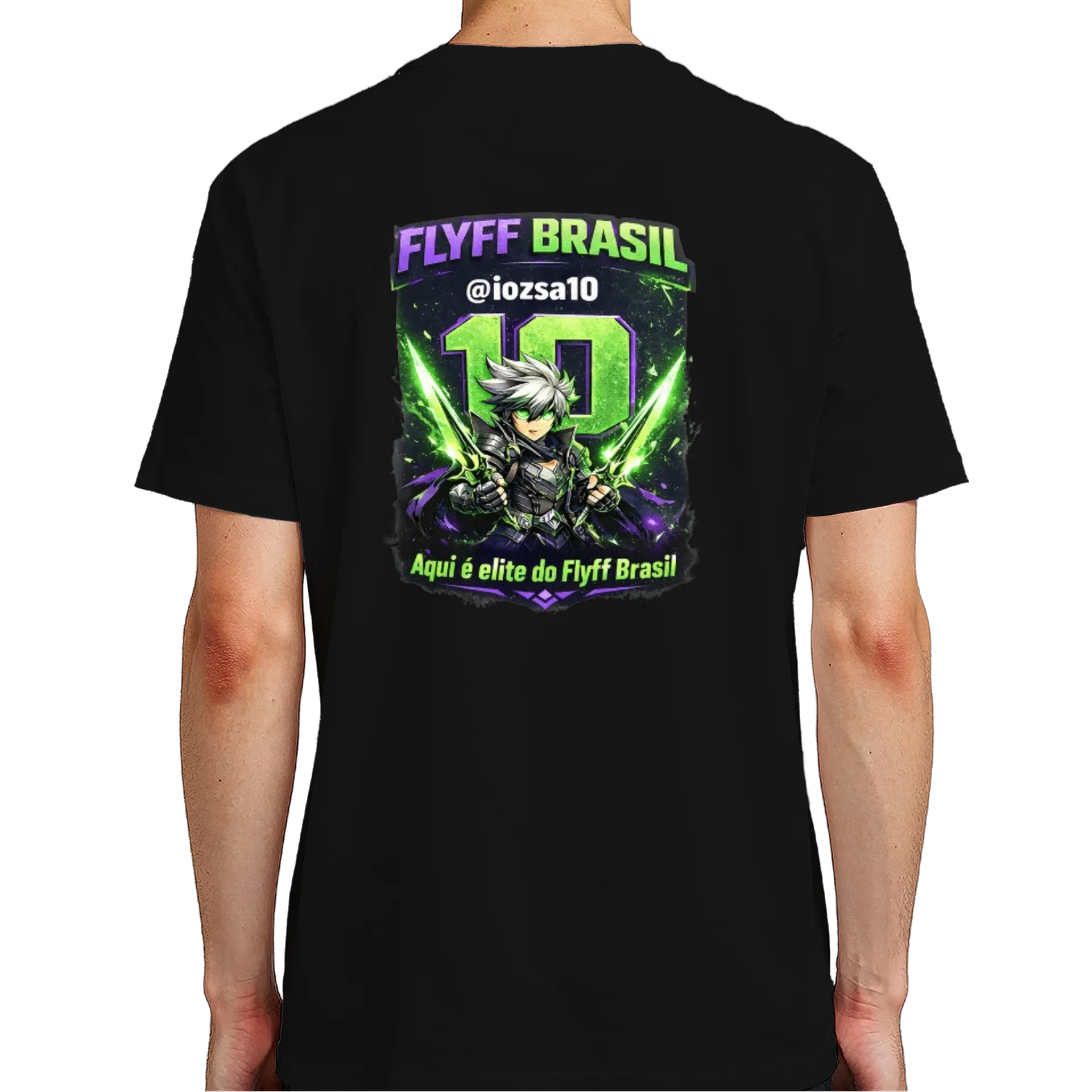 Camiseta Estampa Caveira Dragão Verde 100% Algodão - Imagem 7