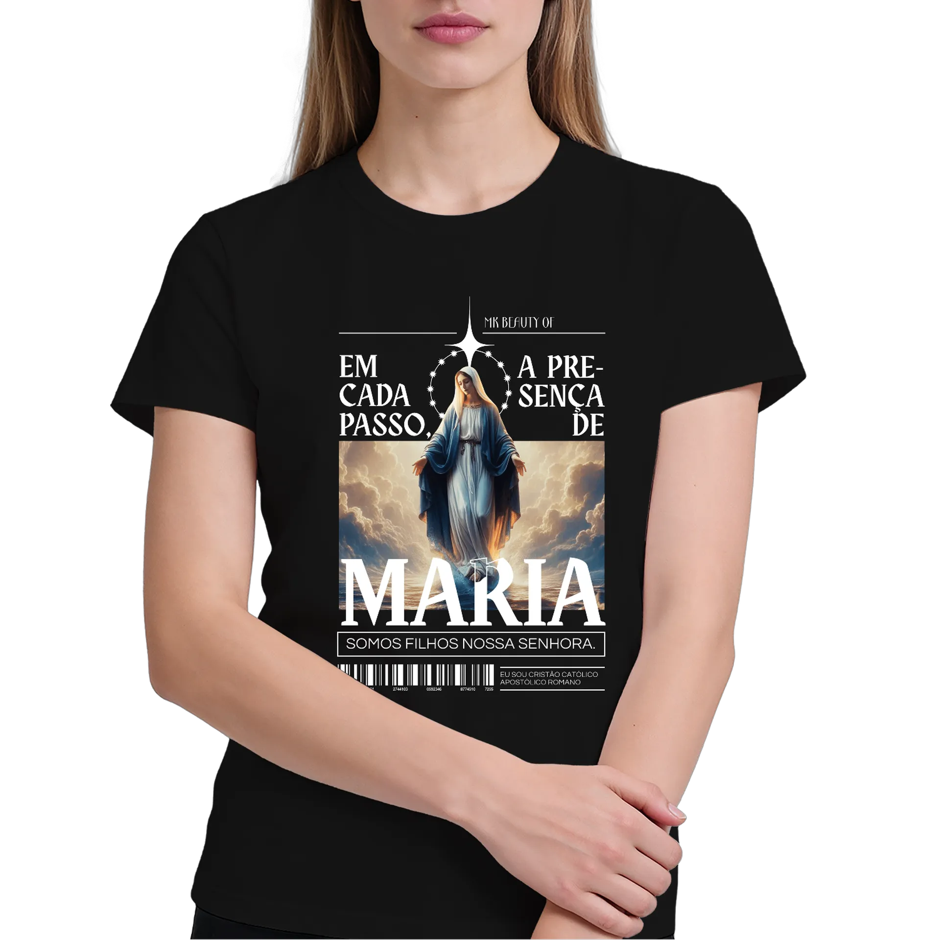 Camiseta Nossa senhora  de MK beauty of — imagem 3 de 6