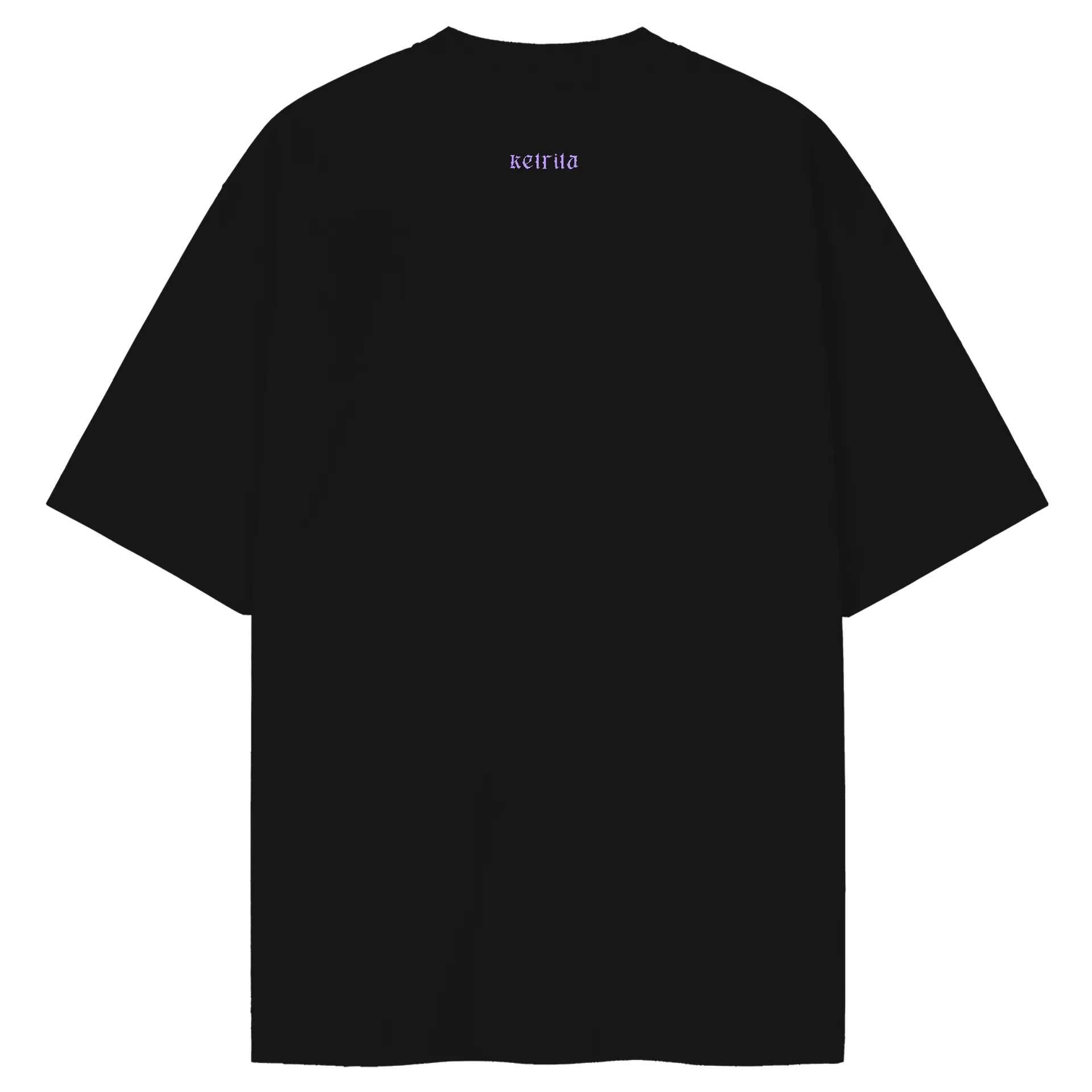 Camiseta Oversized Purple Roses Ketrita - Imagem 2